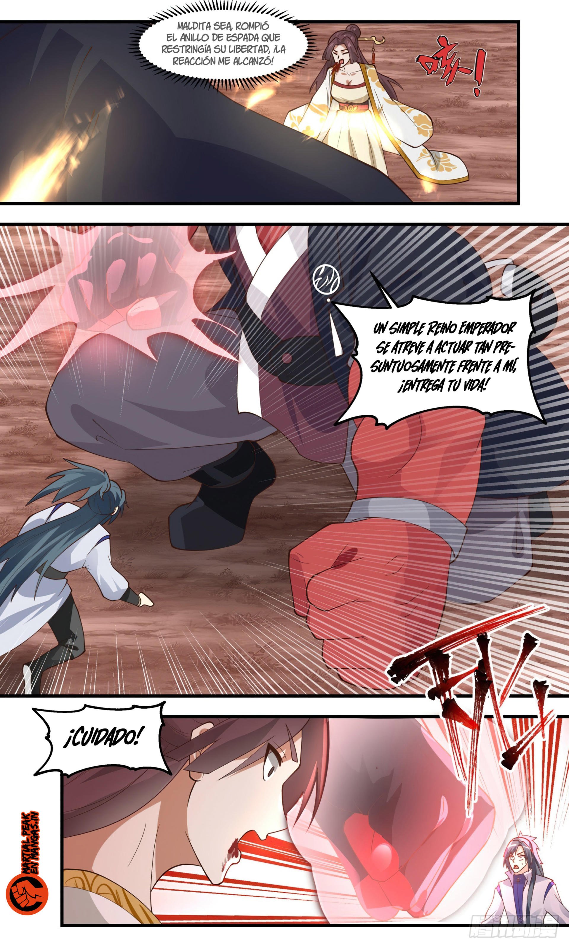 Martial Peak Capítulo 2698 - Página 12 en español