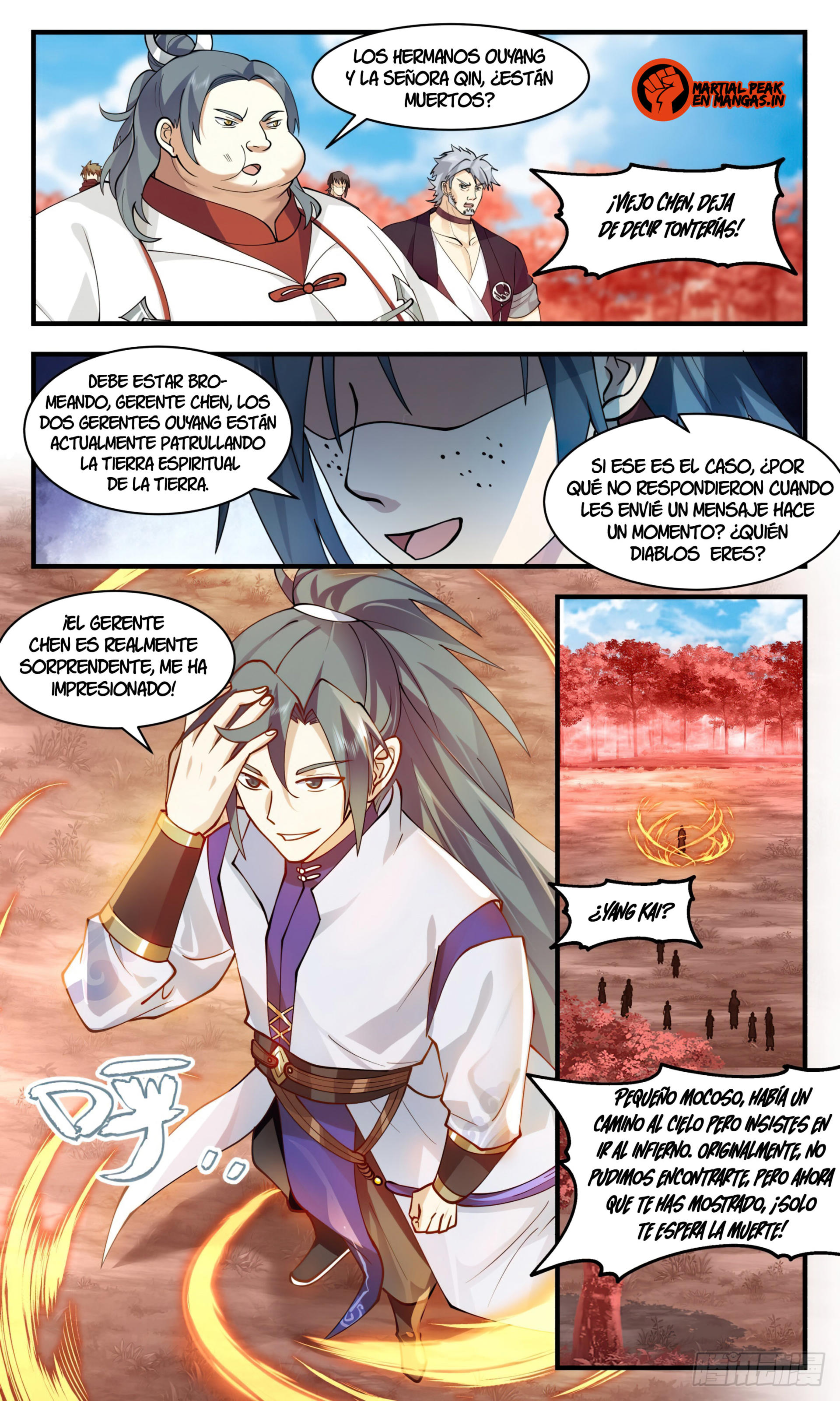 Martial Peak Capítulo 2698 - Página 4 en español