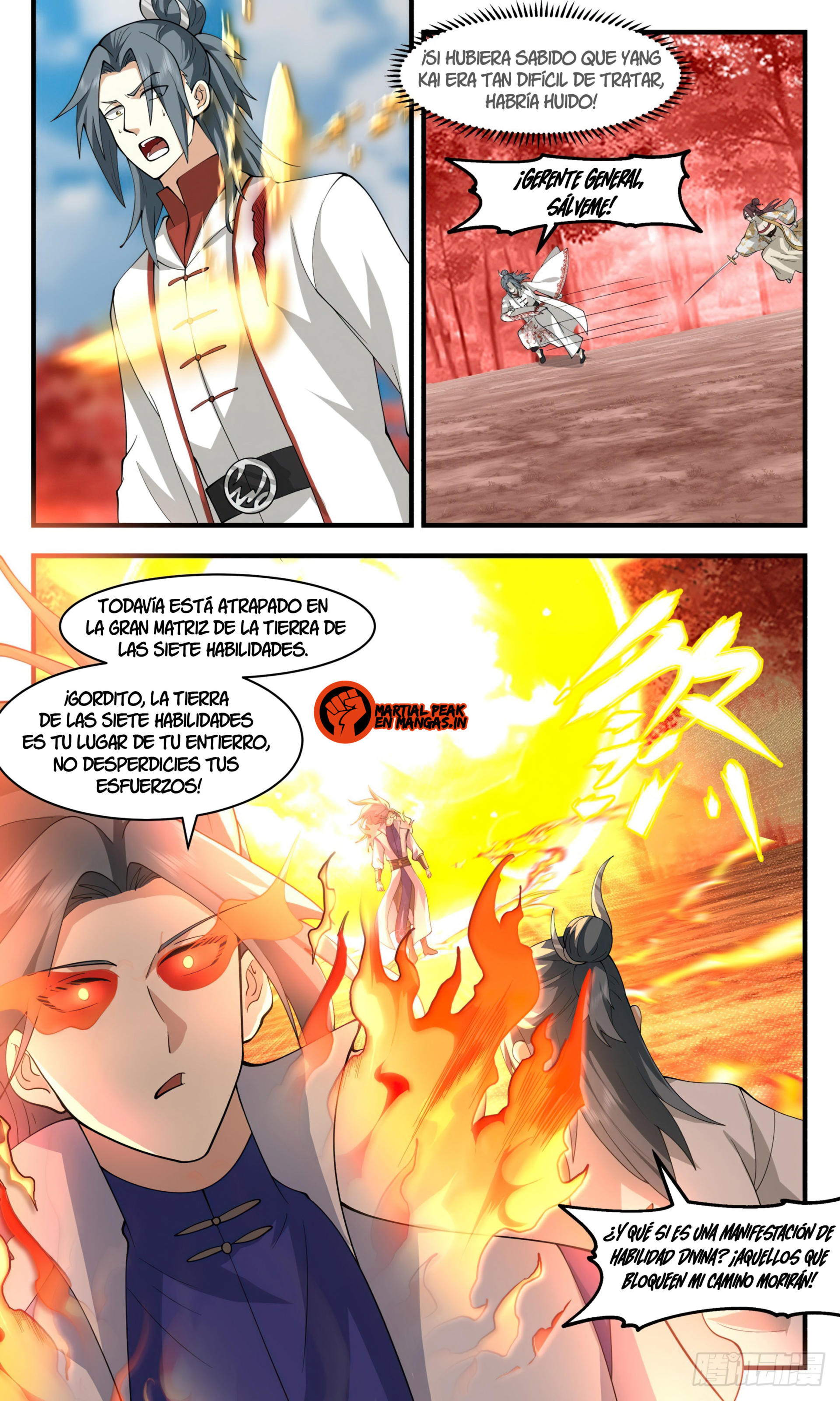 Martial Peak Capítulo 2699 - Página 11 en español