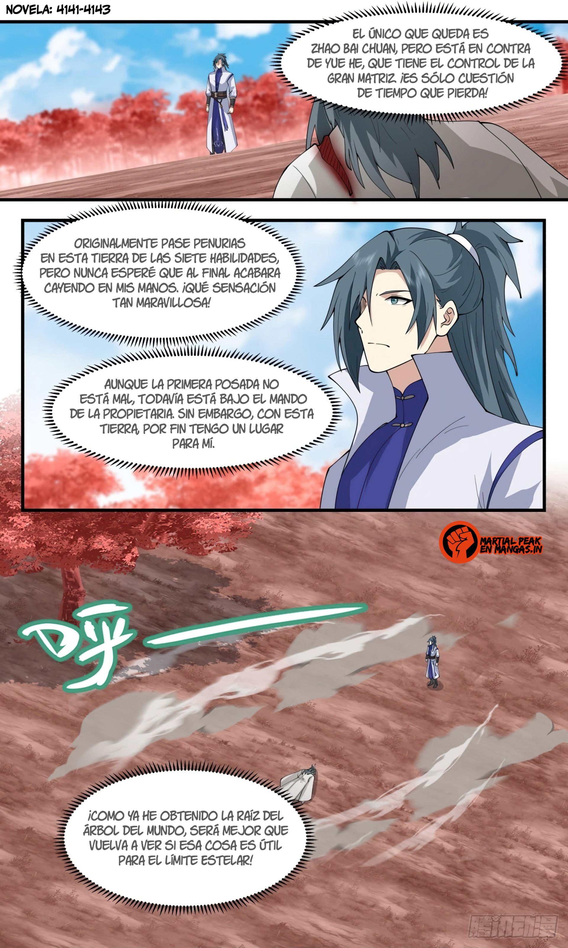 Martial Peak Capítulo 2699 - Página 13 en español