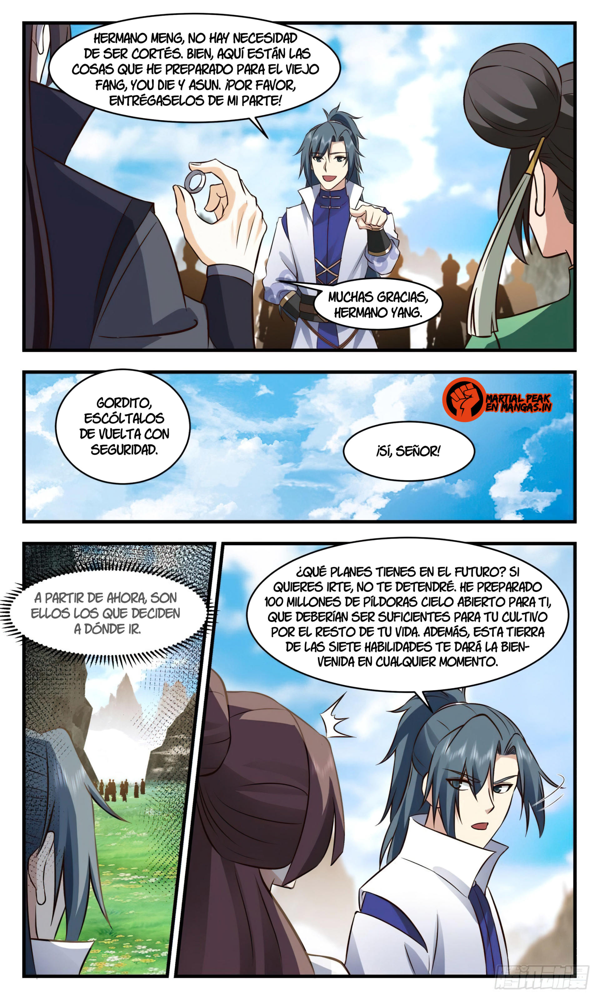 Martial Peak Capítulo 2700 - Página 8 en español