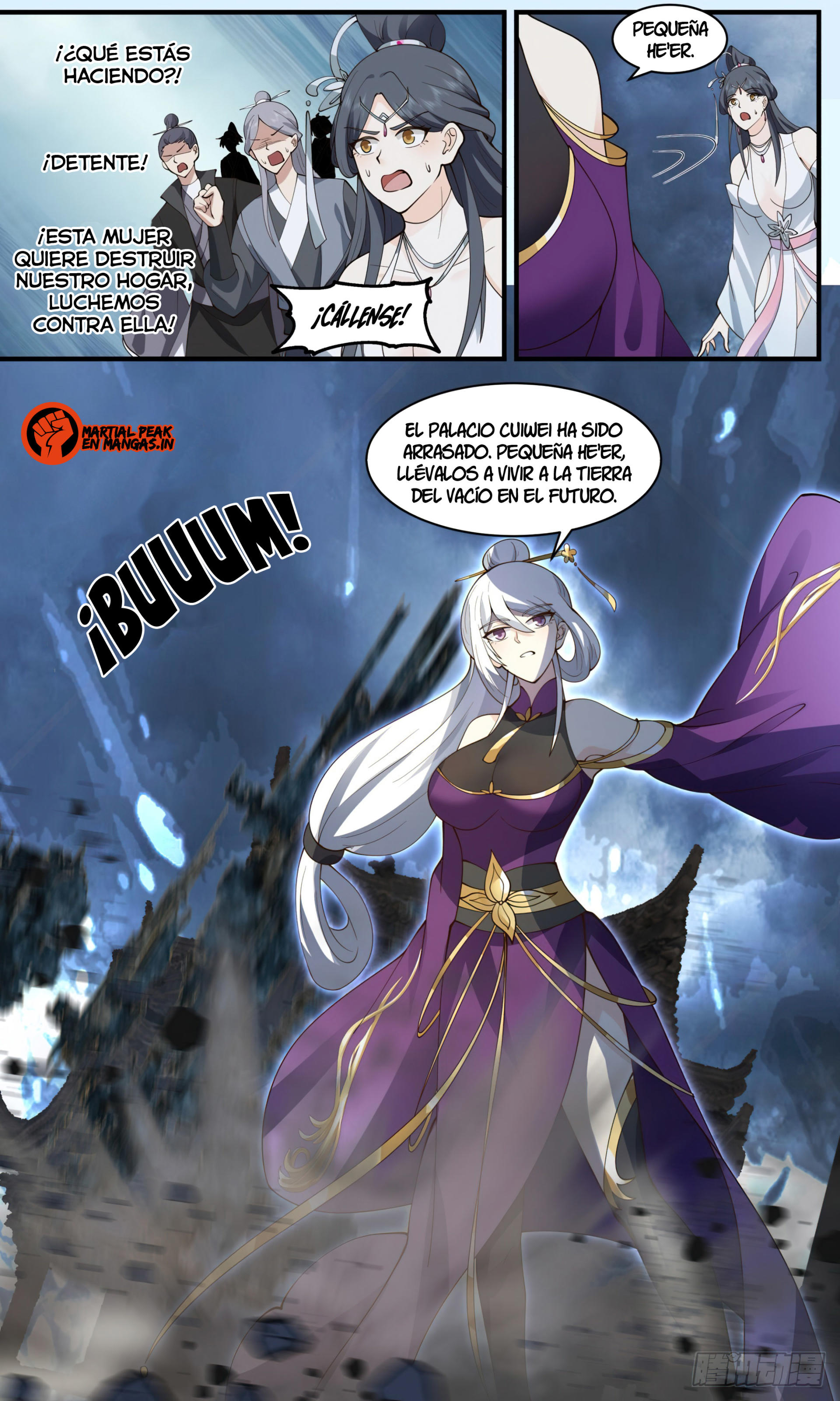 Martial Peak Capítulo 2703 - Página 6 en español