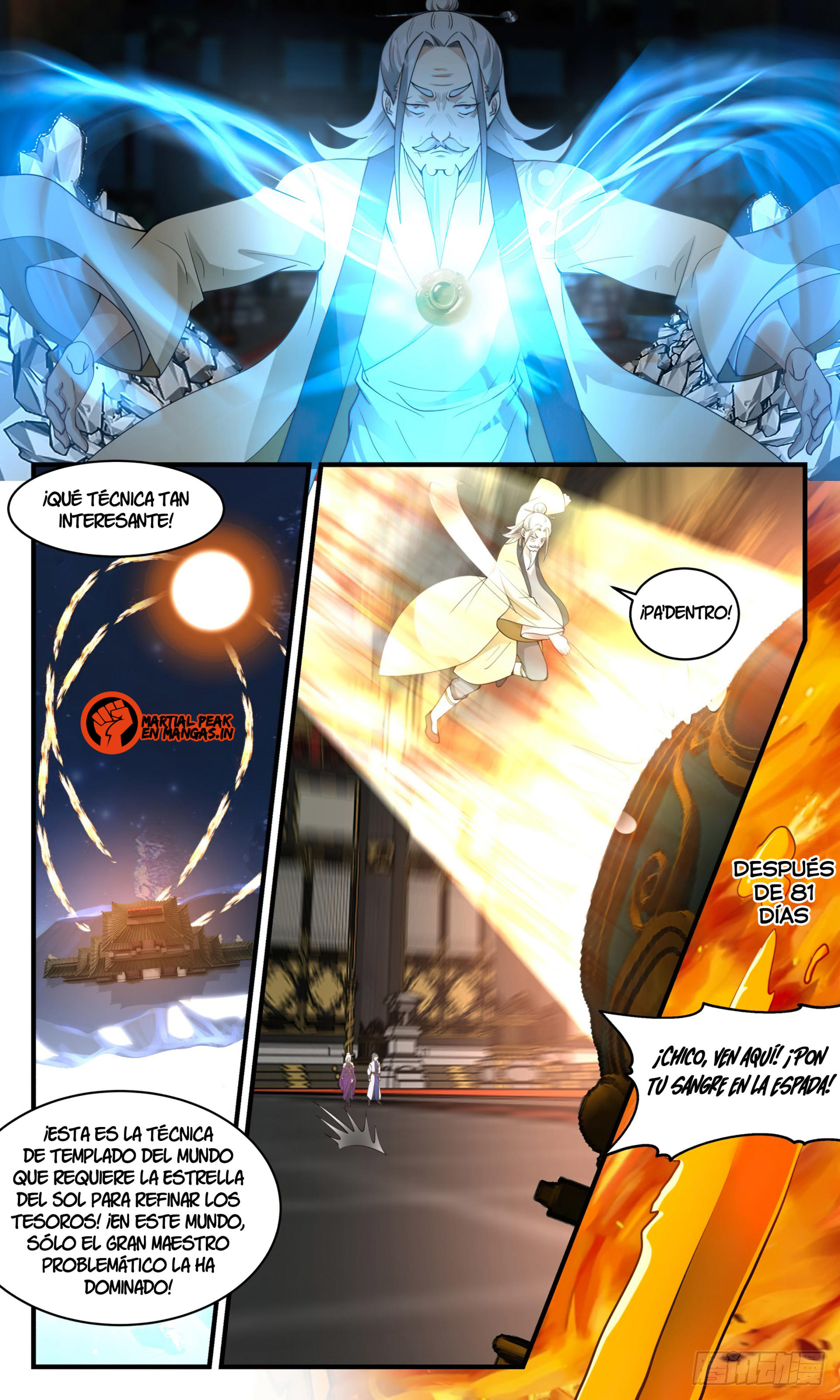 Martial Peak Capítulo 2704 - Página 11 en español