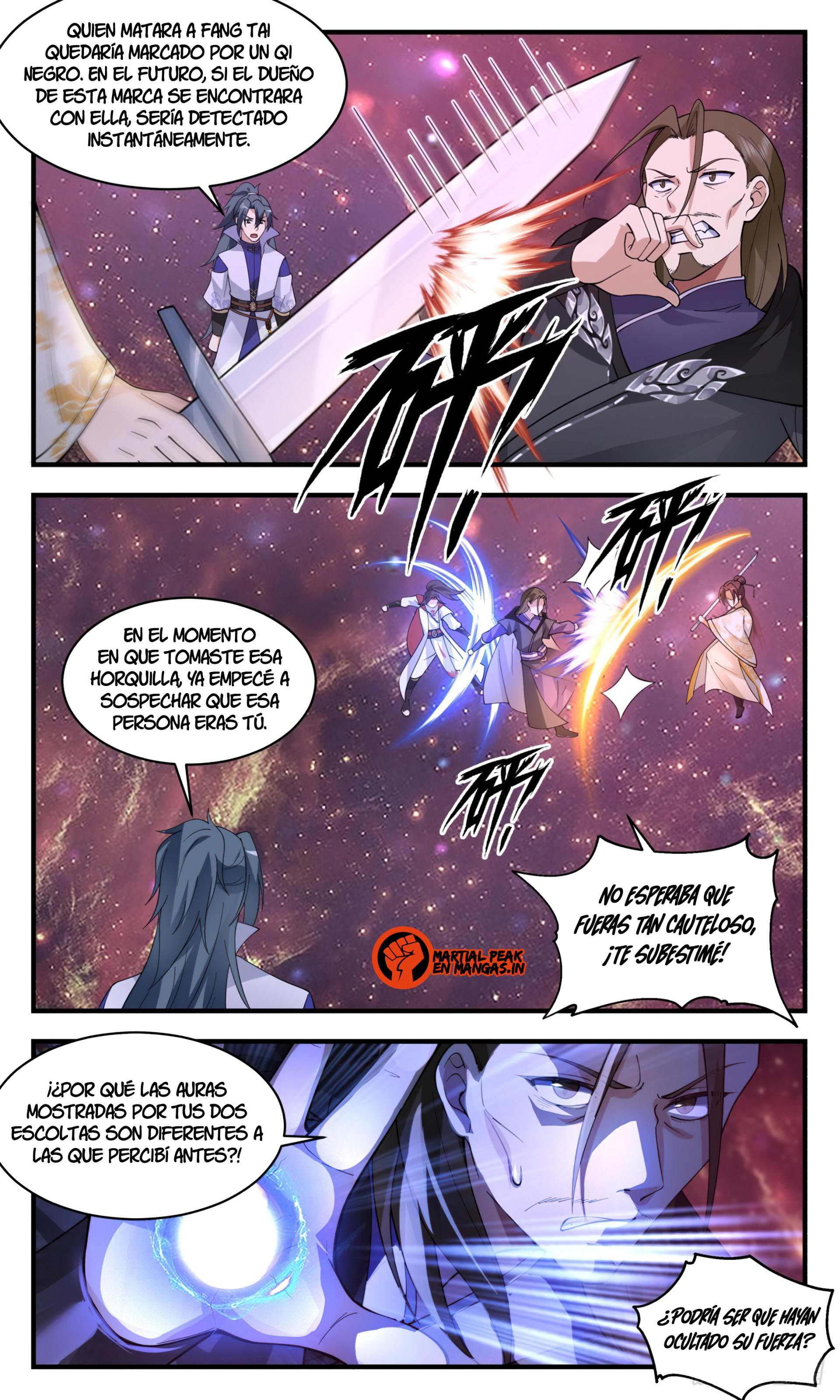 Martial Peak Capítulo 2706 - Página 9 en español