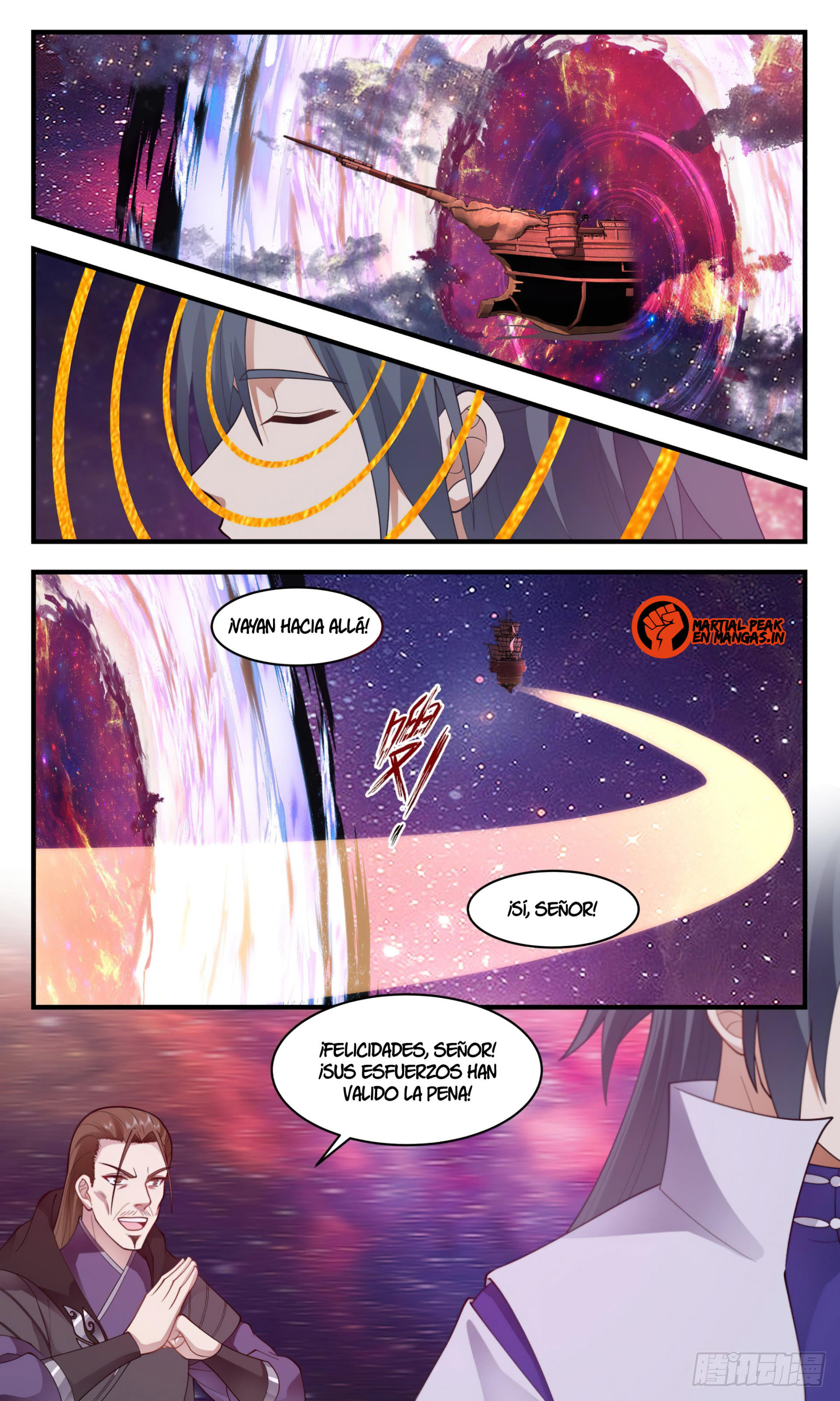 Martial Peak Capítulo 2708 - Página 6 en español