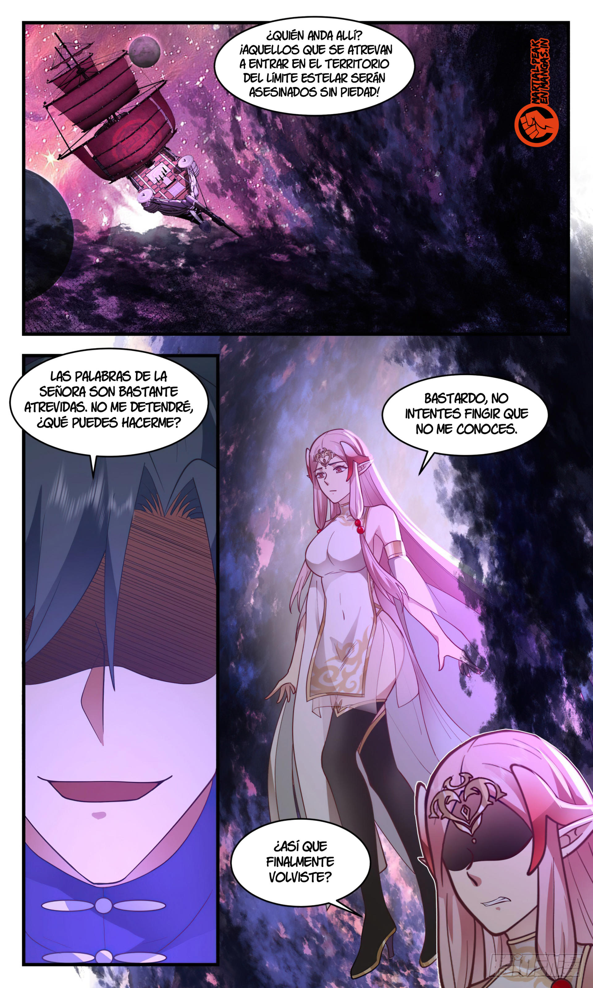 Martial Peak Capítulo 2708 - Página 9 en español