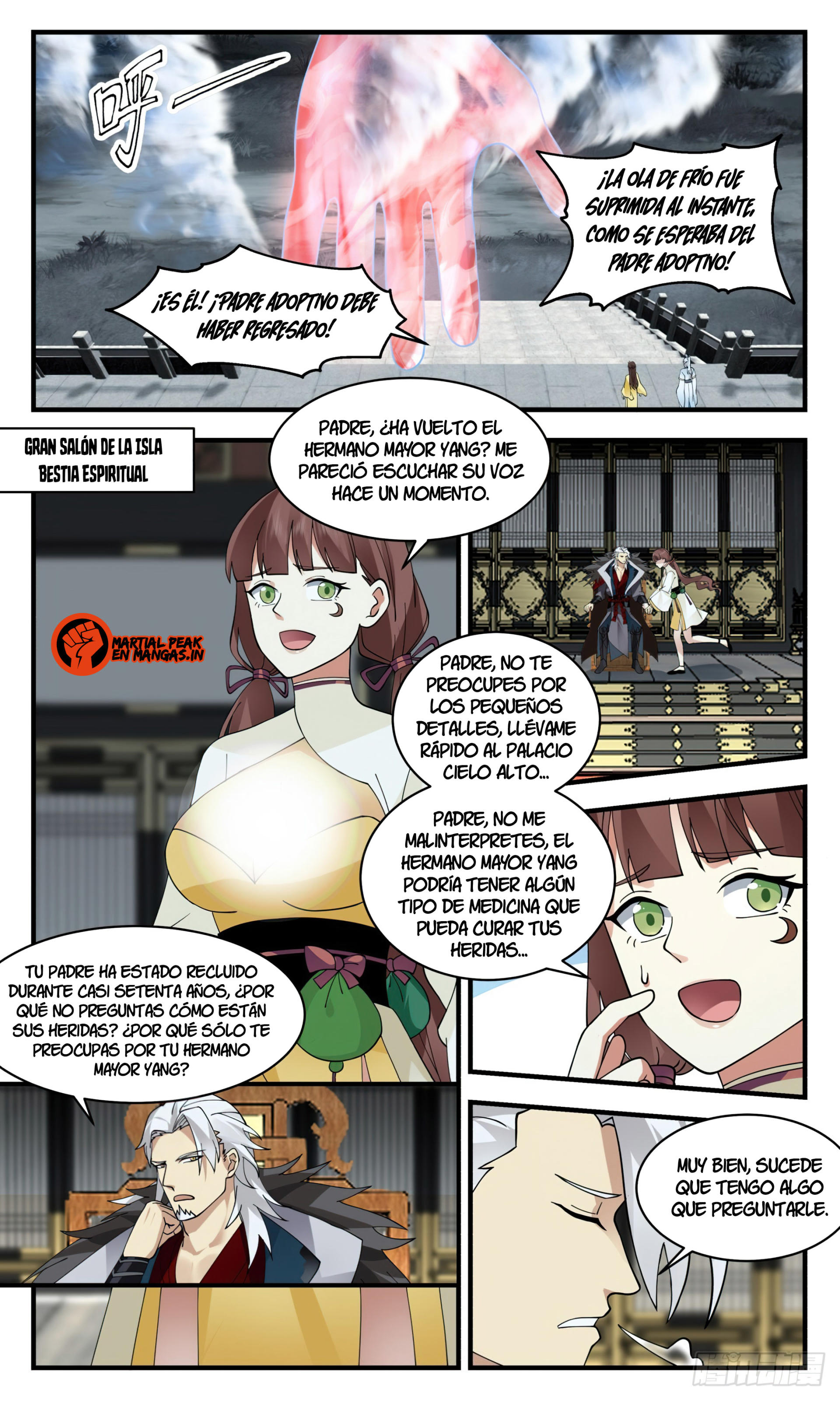 Martial Peak Capítulo 2709 - Página 5 en español
