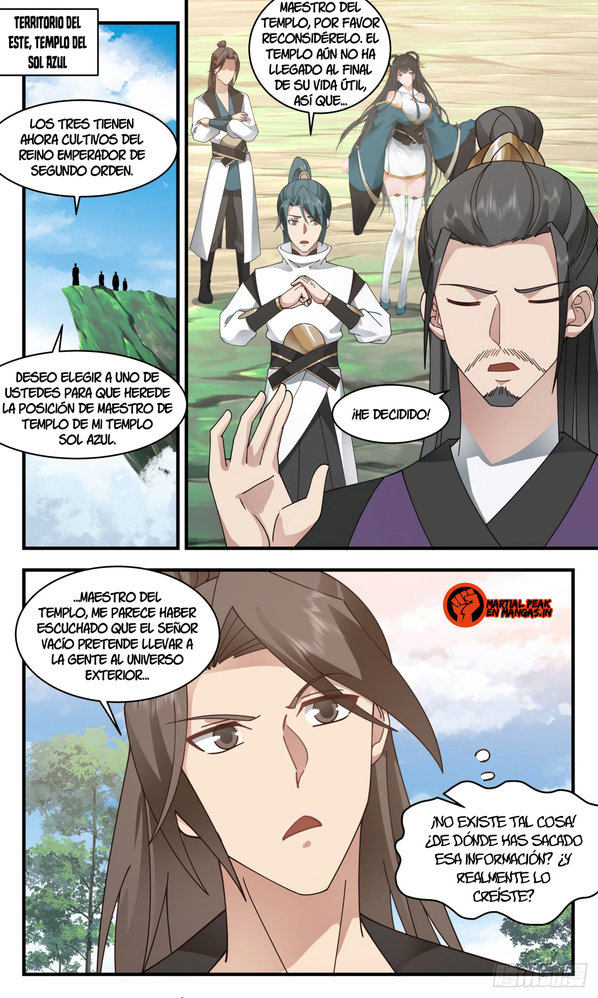 Martial Peak Capítulo 2710 - Página 5 en español