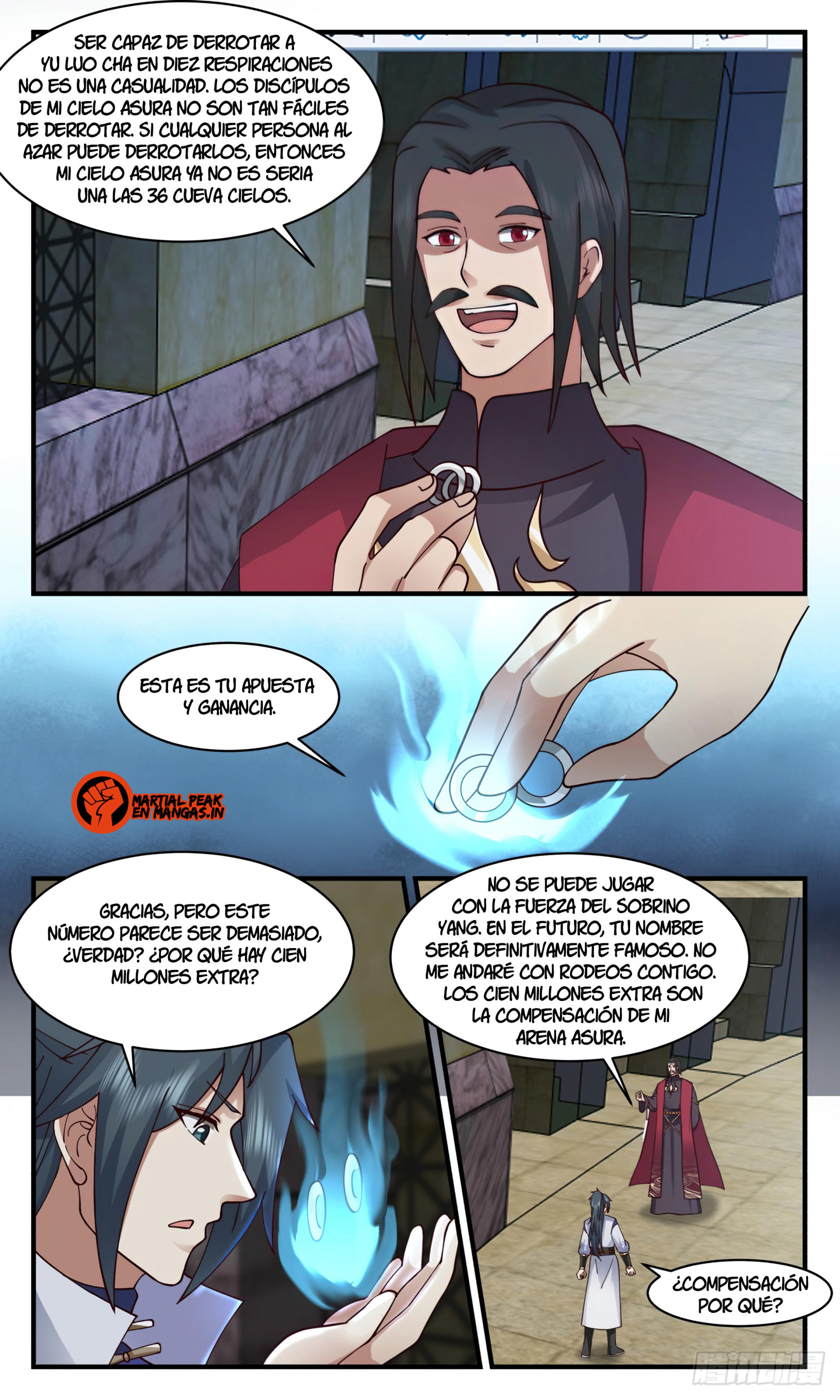 Martial Peak Capítulo 2725 - Página 12 en español
