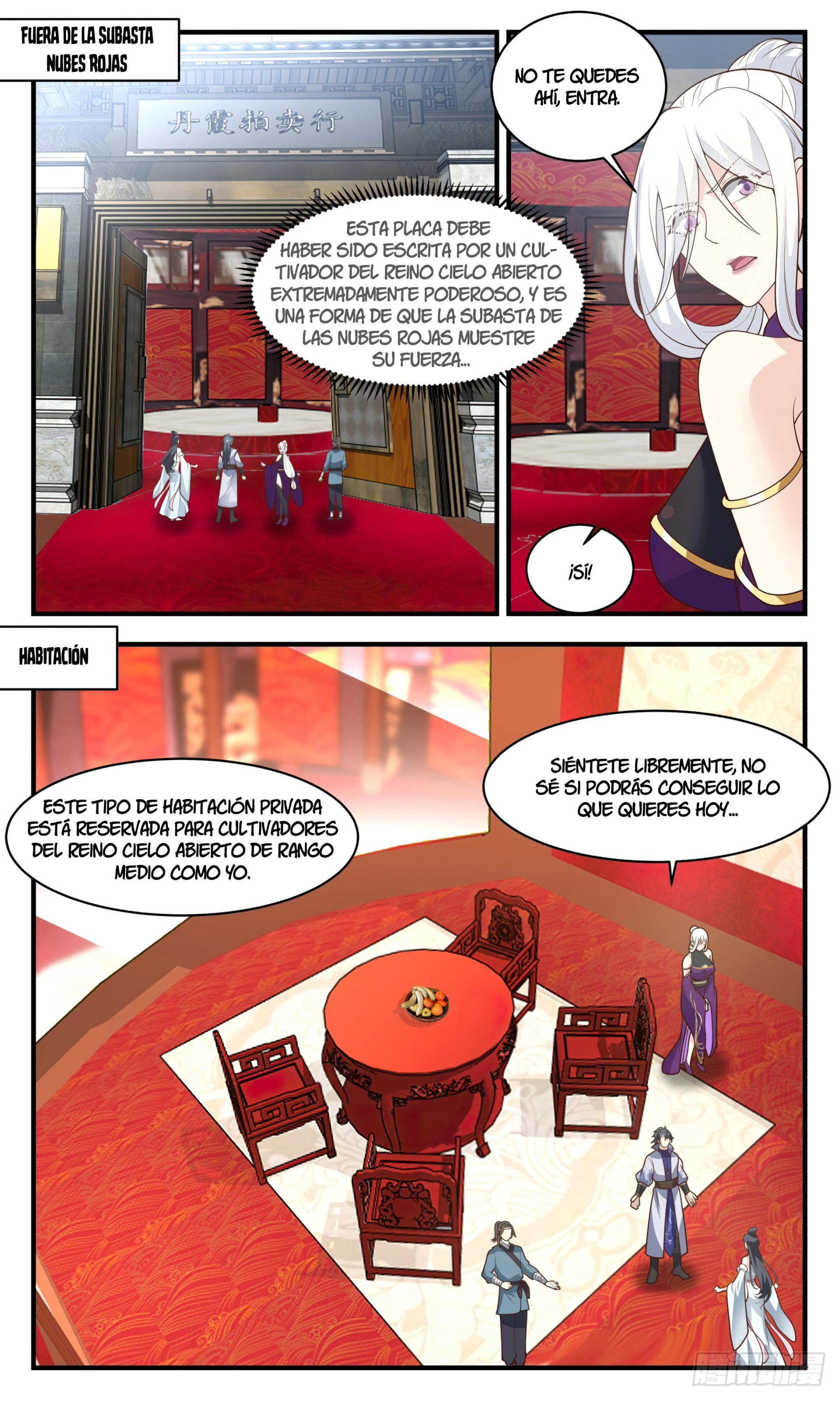 Martial Peak Capítulo 2726 - Página 5 en español
