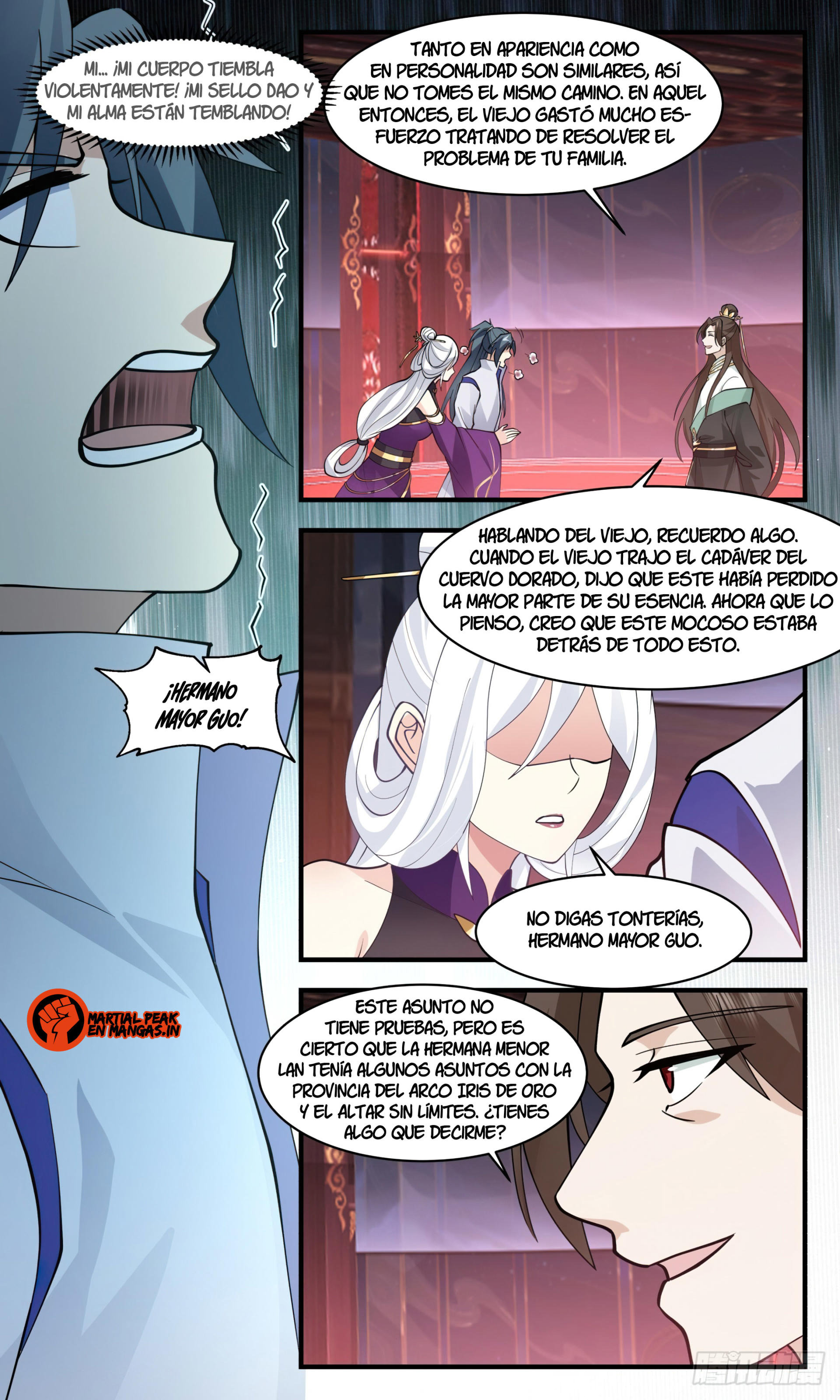 Martial Peak Capítulo 2728 - Página 6 en español