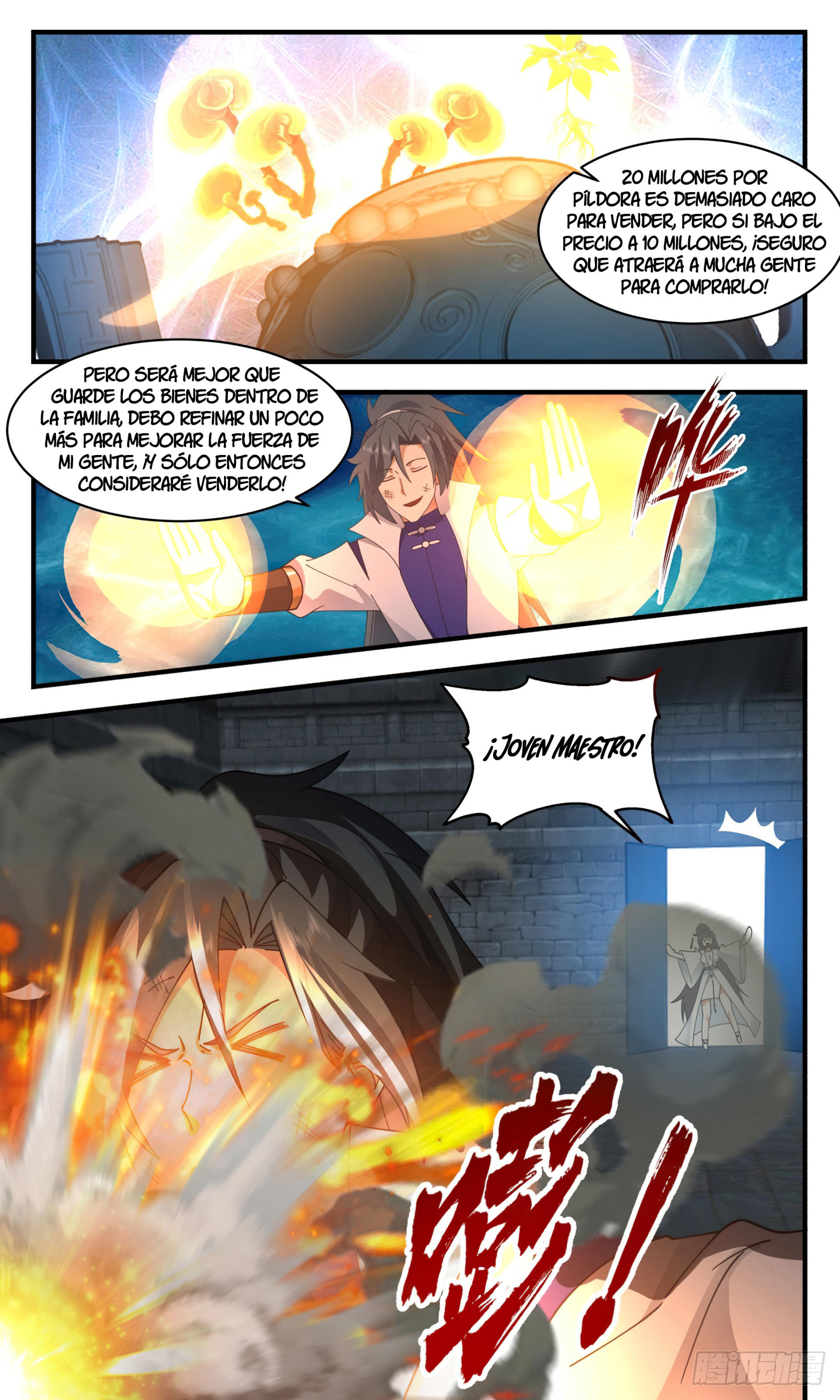 Martial Peak Capítulo 2730 - Página 3 en español