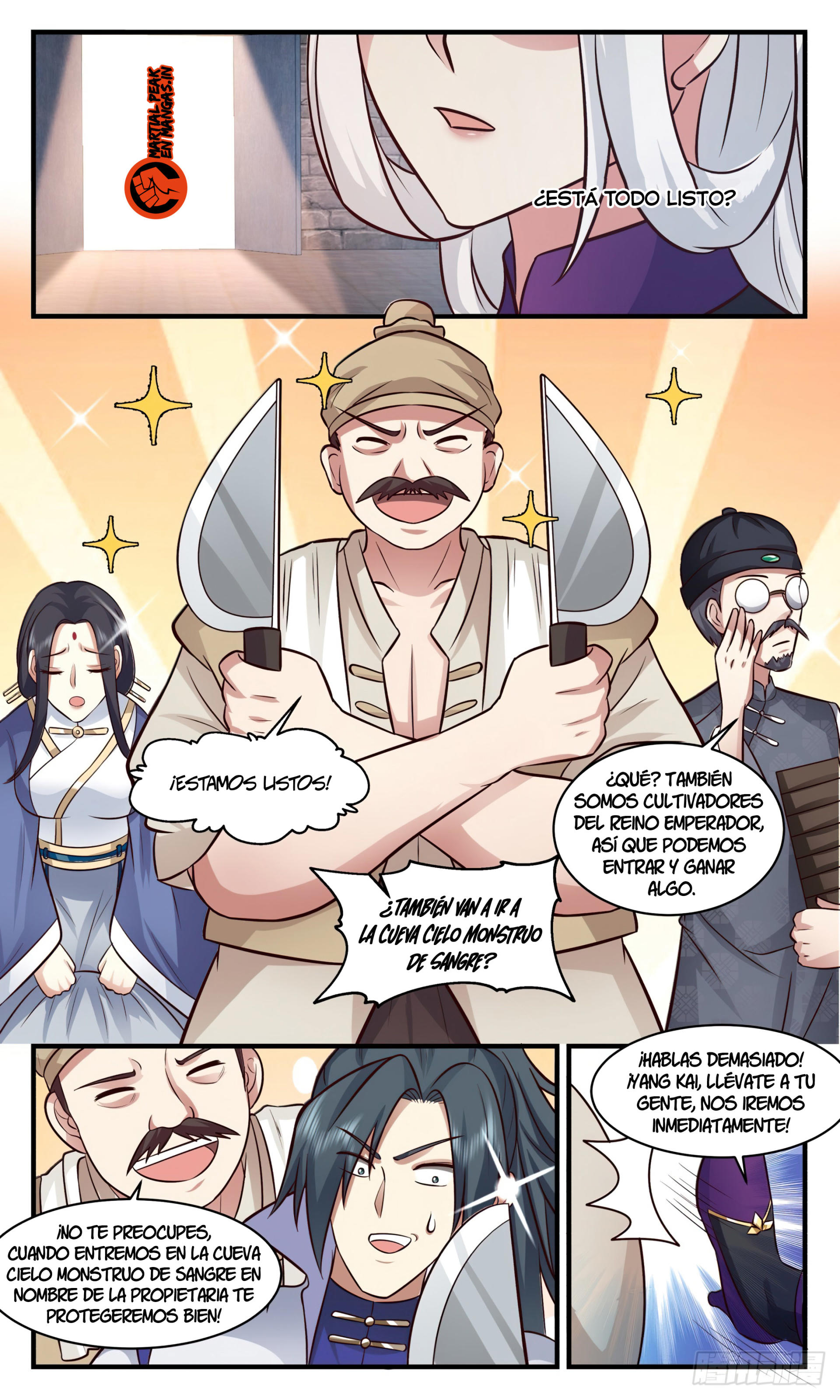 Martial Peak Capítulo 2730 - Página 6 en español