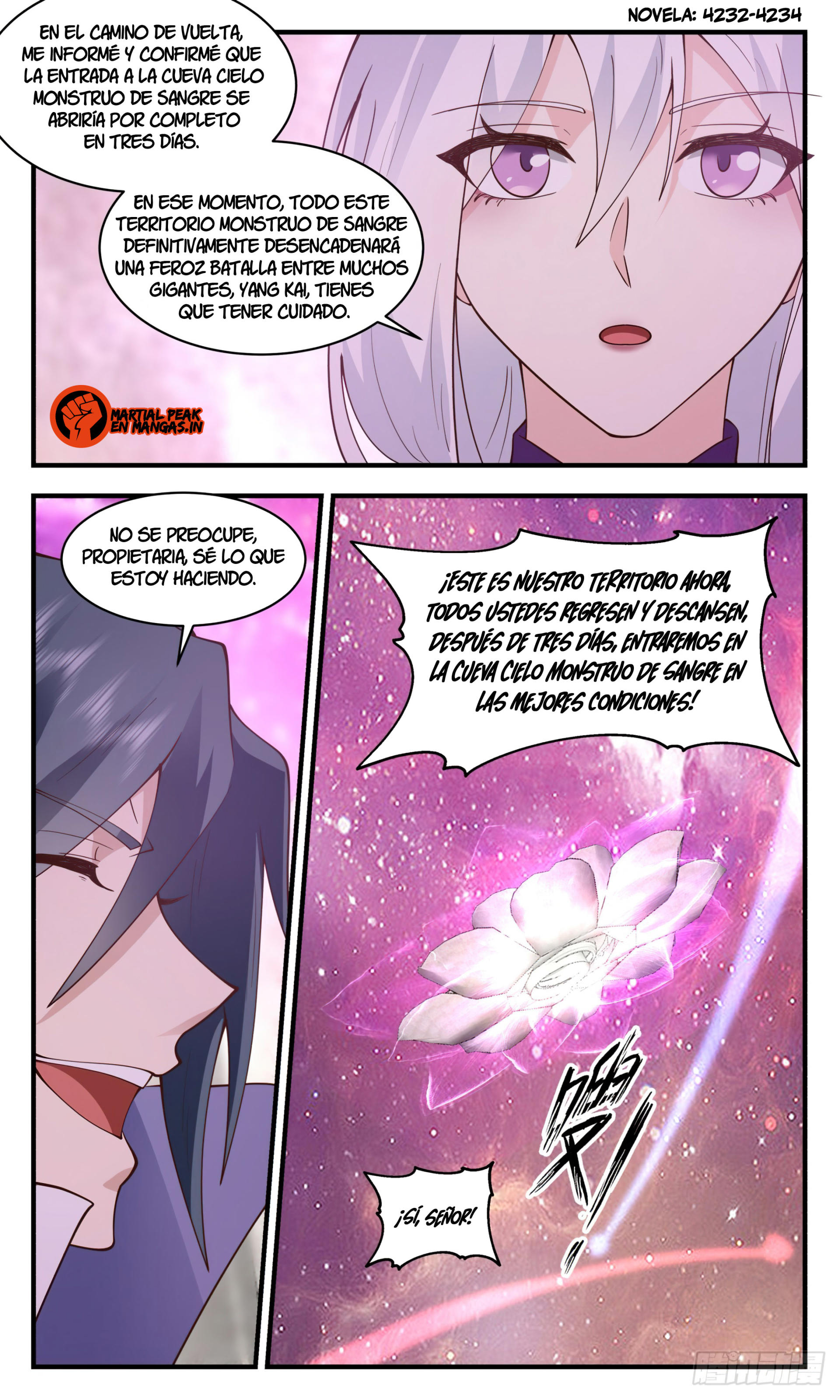 Martial Peak Capítulo 2731 - Página 13 en español