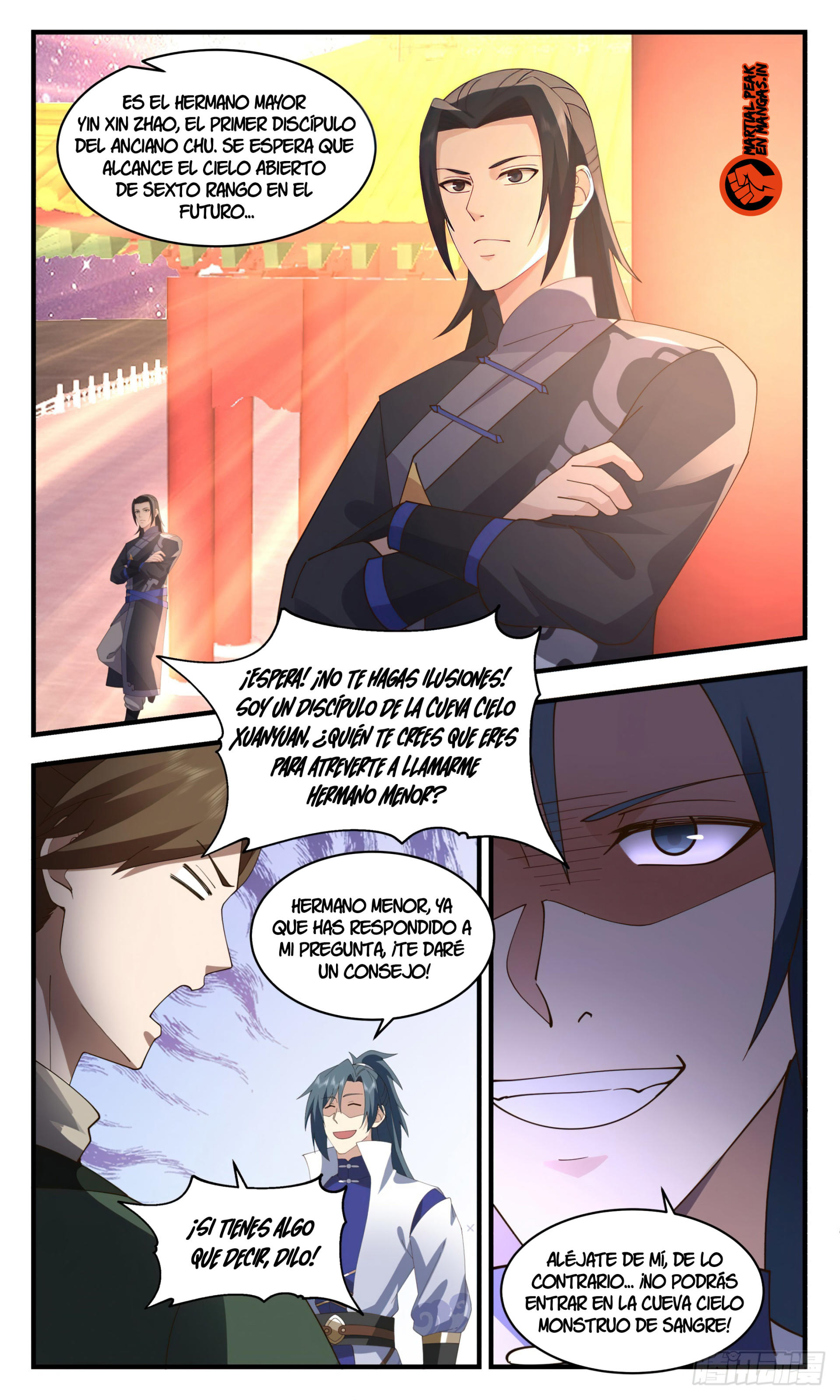 Martial Peak Capítulo 2732 - Página 8 en español