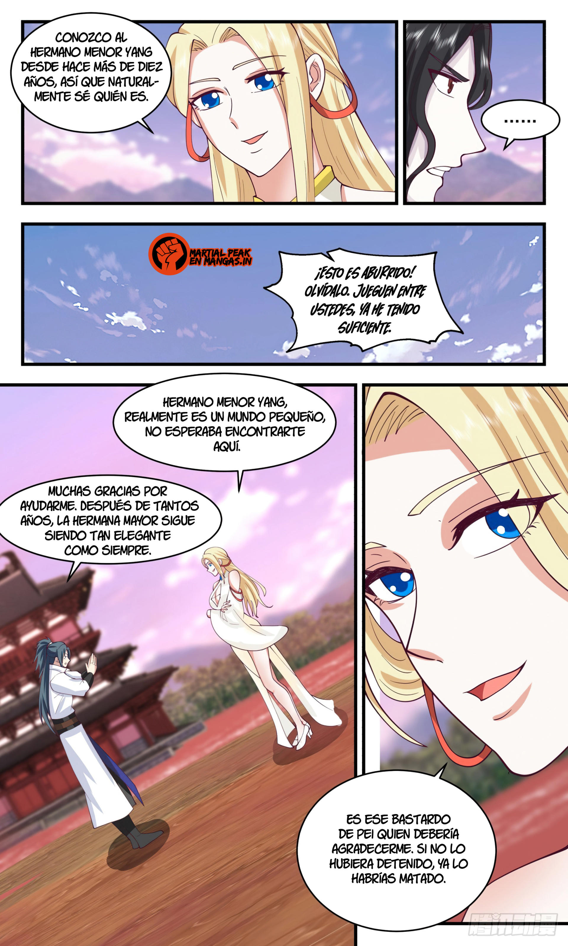 Martial Peak Capítulo 2735 - Página 6 en español