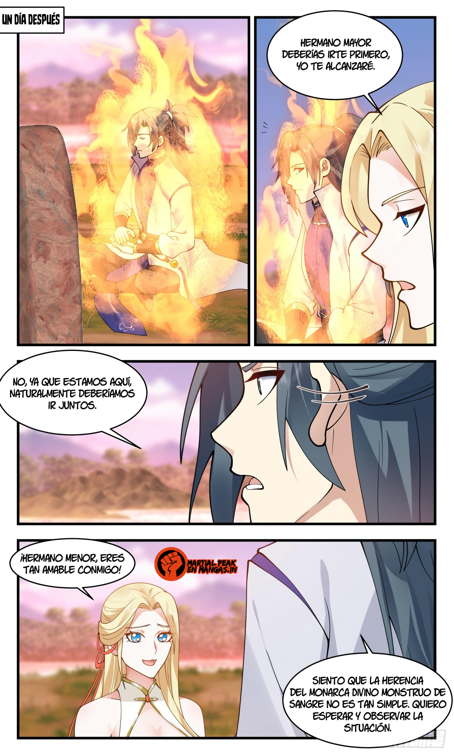 Martial Peak Capítulo 2736 - Página 12 en español