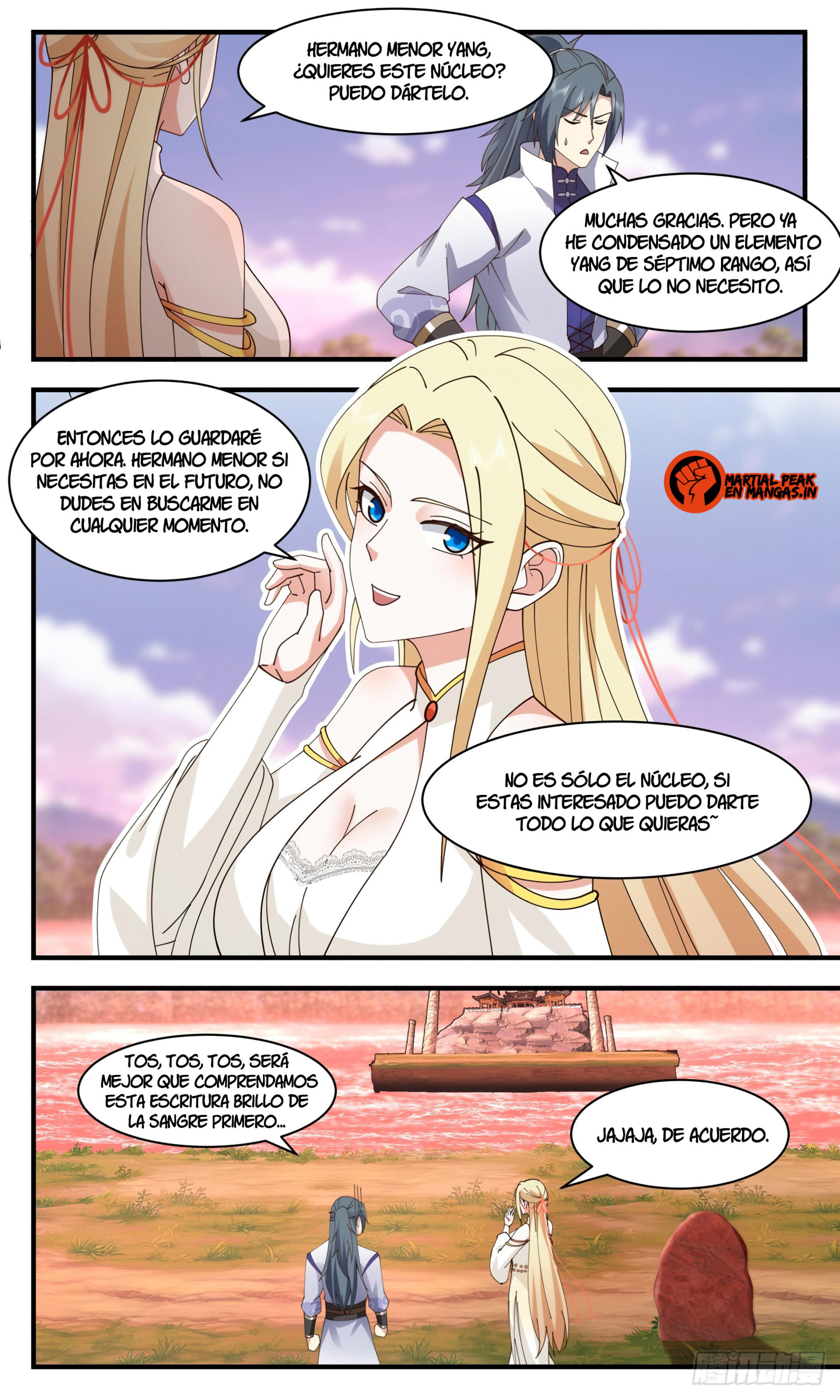 Martial Peak Capítulo 2737 - Página 4 en español