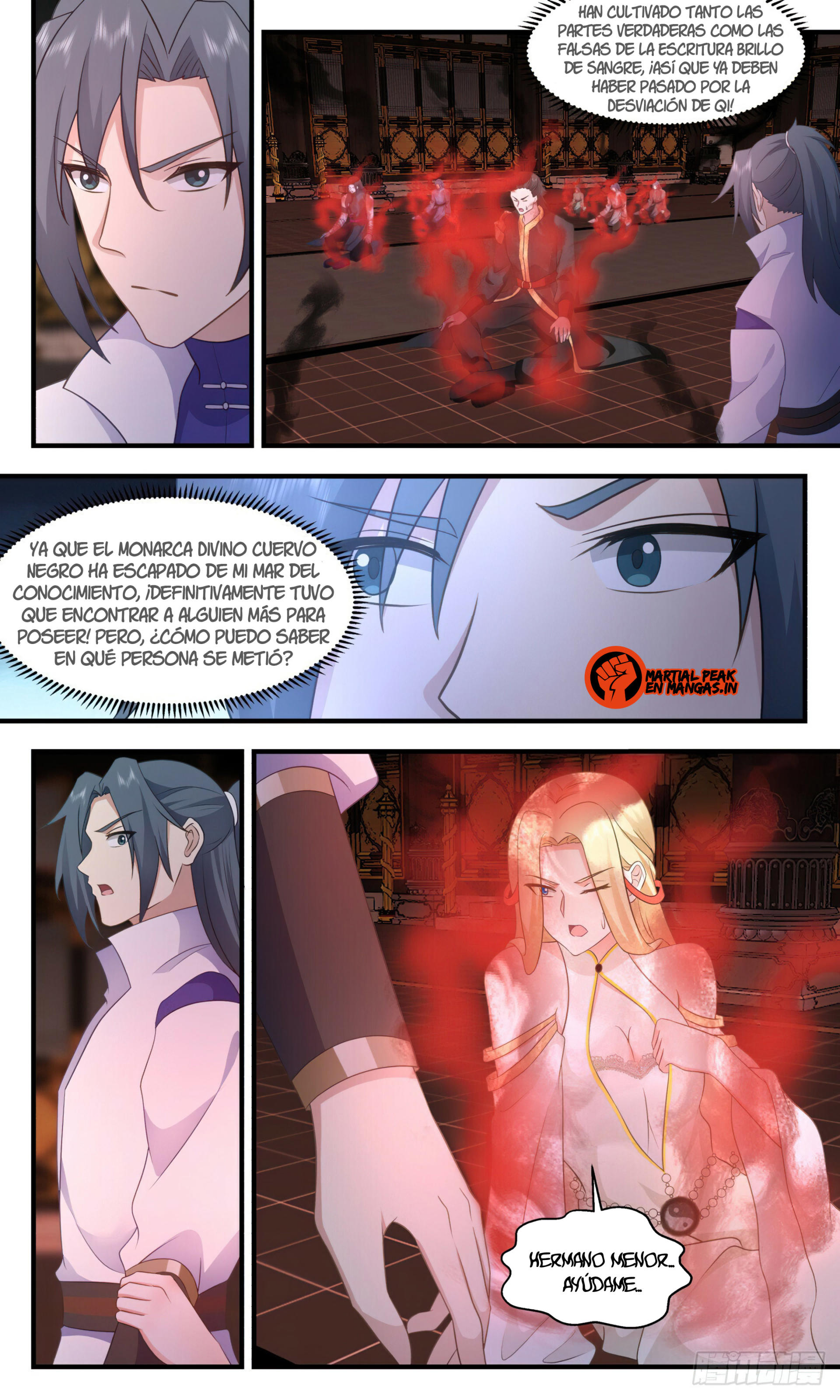 Martial Peak Capítulo 2738 - Página 12 en español