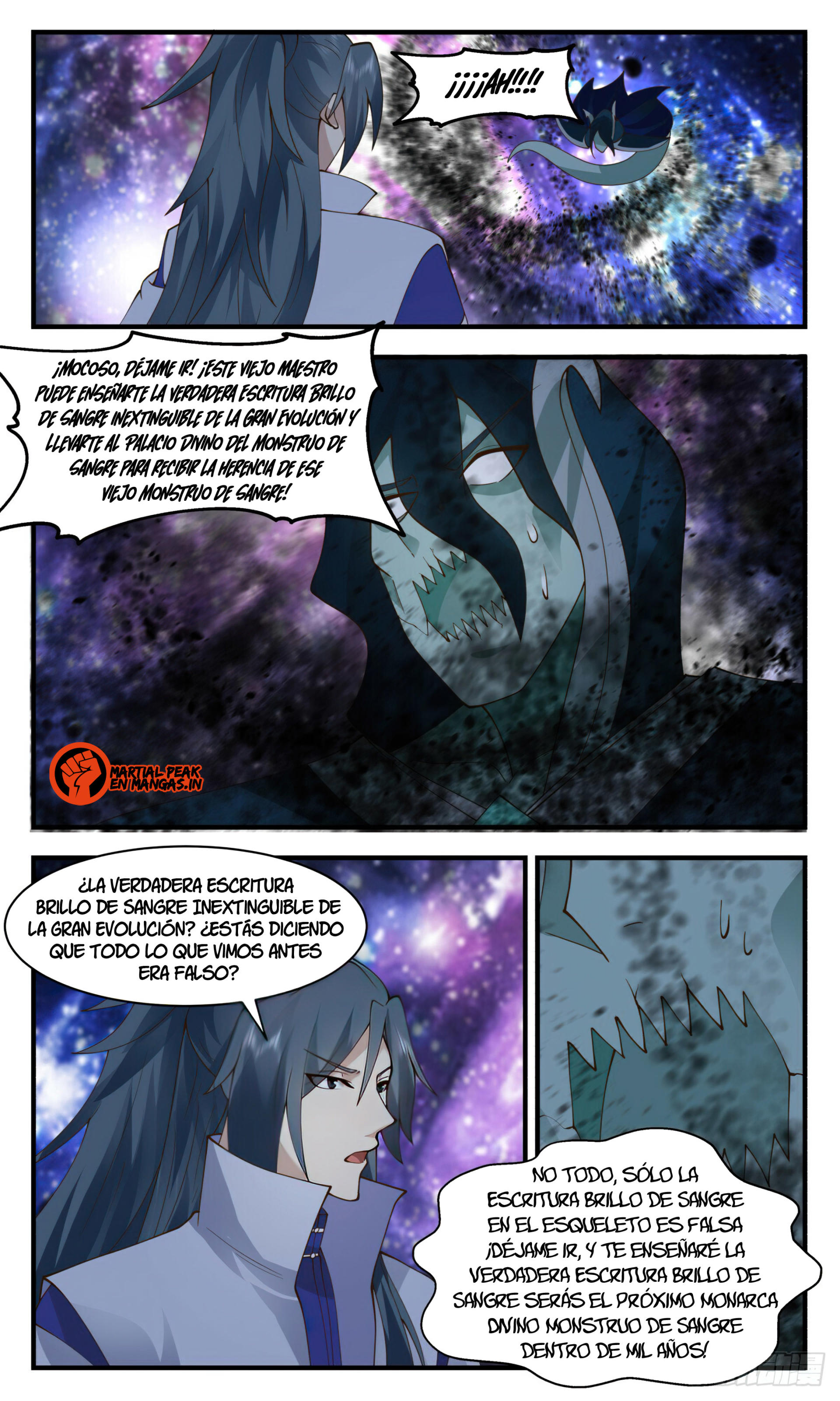 Martial Peak Capítulo 2738 - Página 9 en español