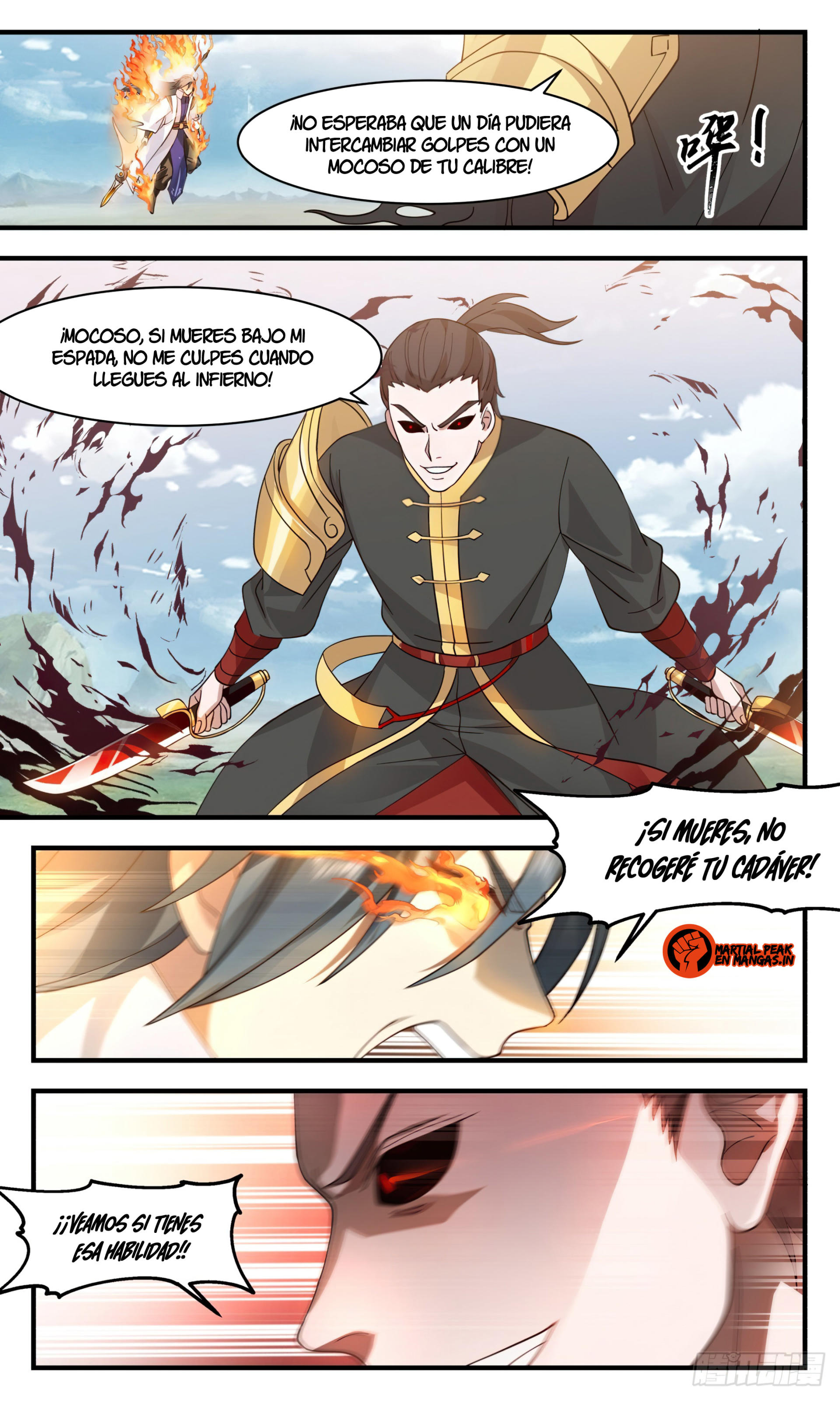 Martial Peak Capítulo 2741 - Página 6 en español