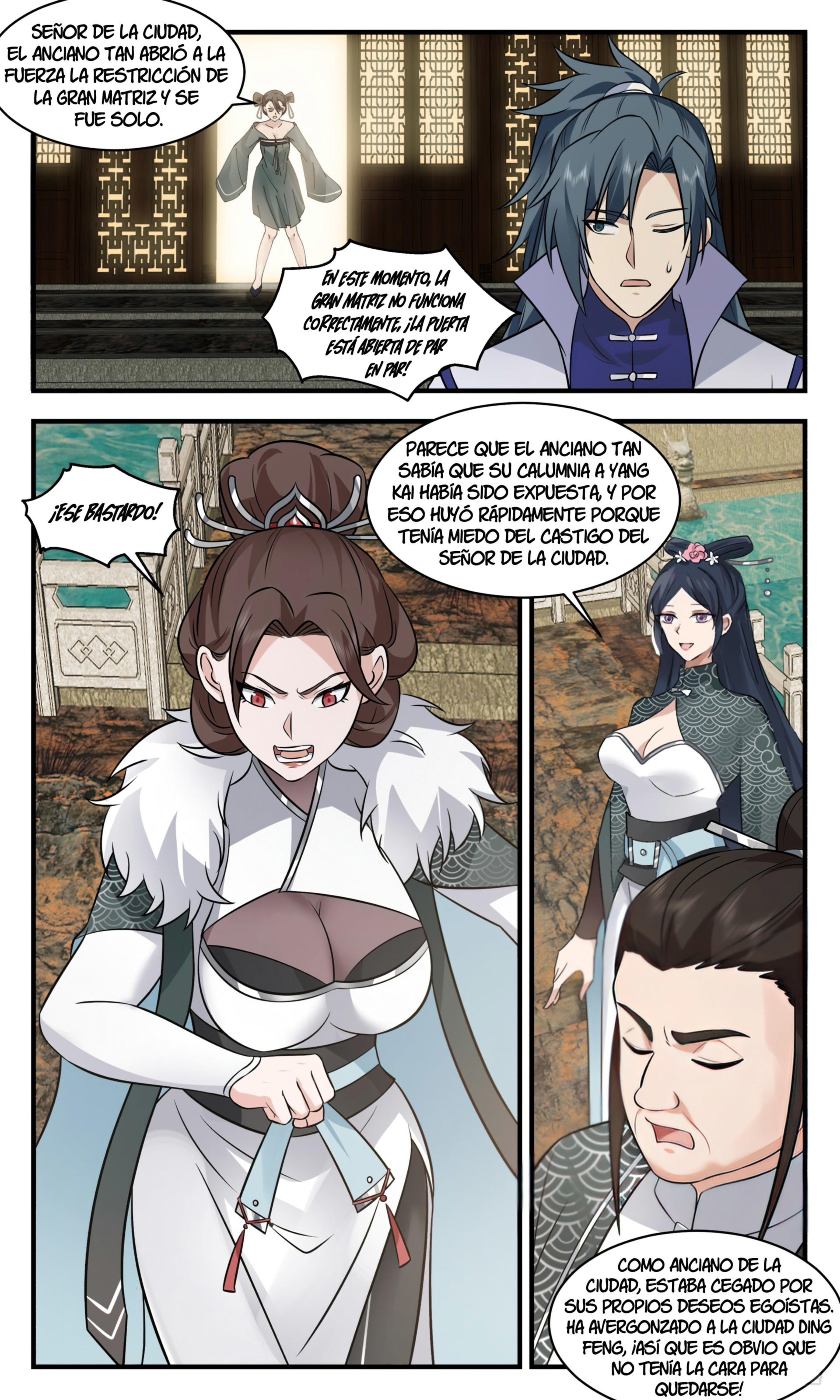 Martial Peak Capítulo 2744 - Página 12 en español