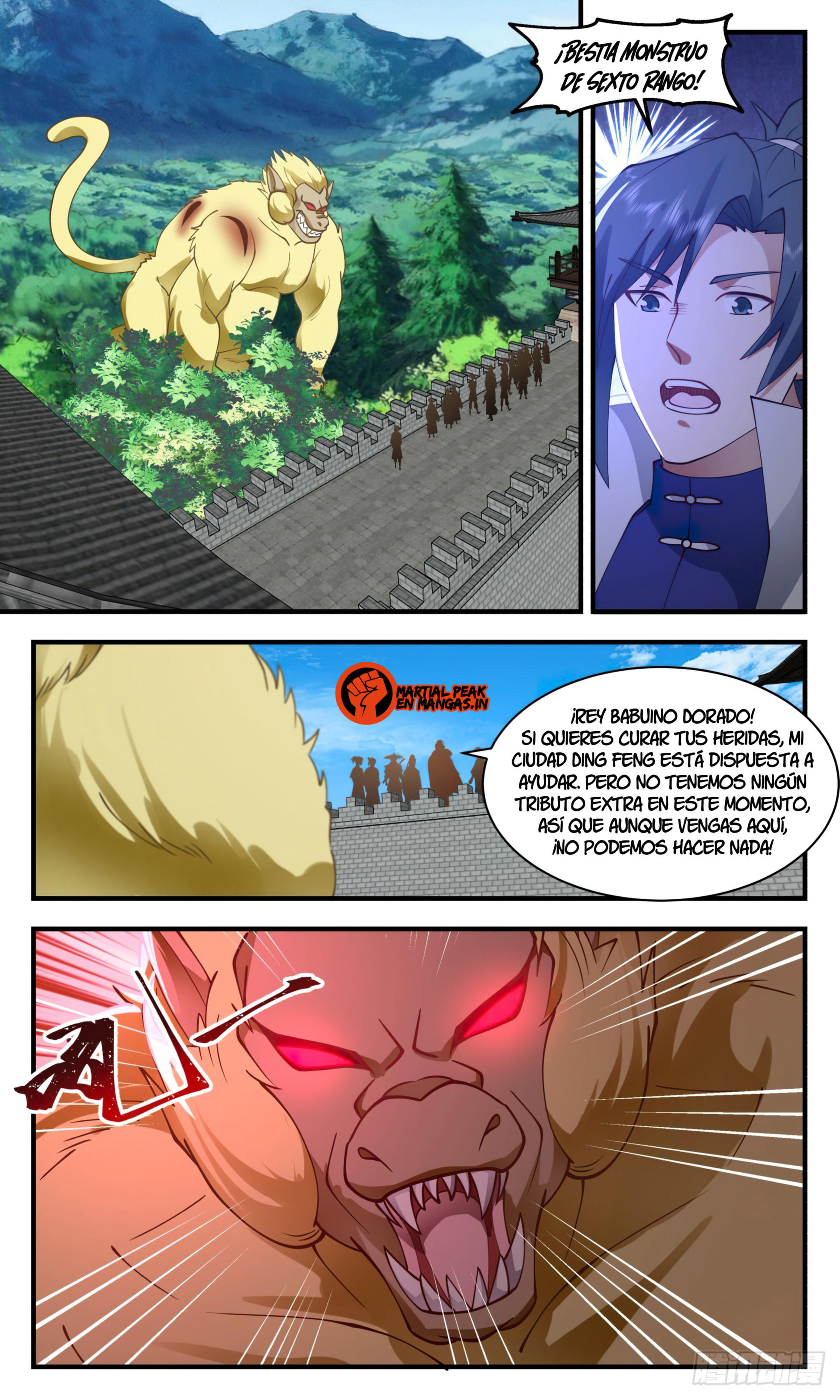 Martial Peak Capítulo 2745 - Página 4 en español