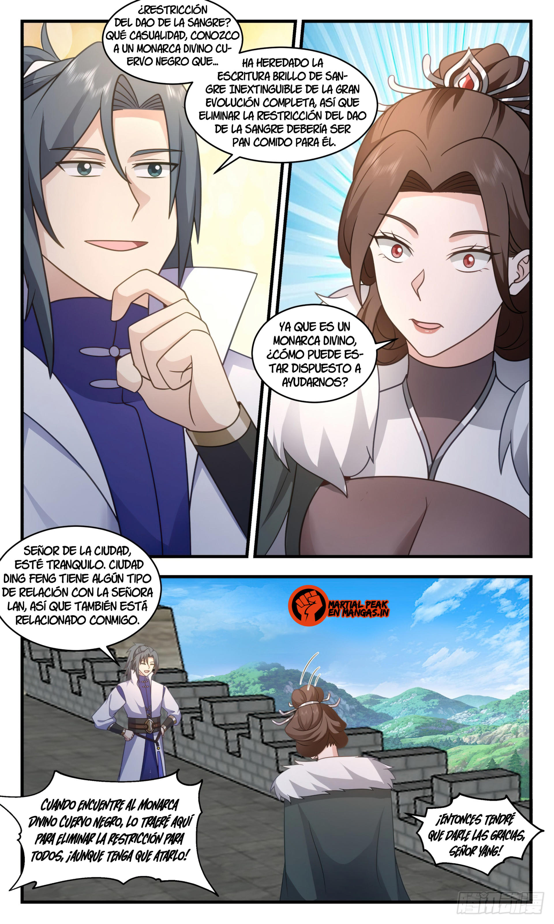 Martial Peak Capítulo 2746 - Página 3 en español