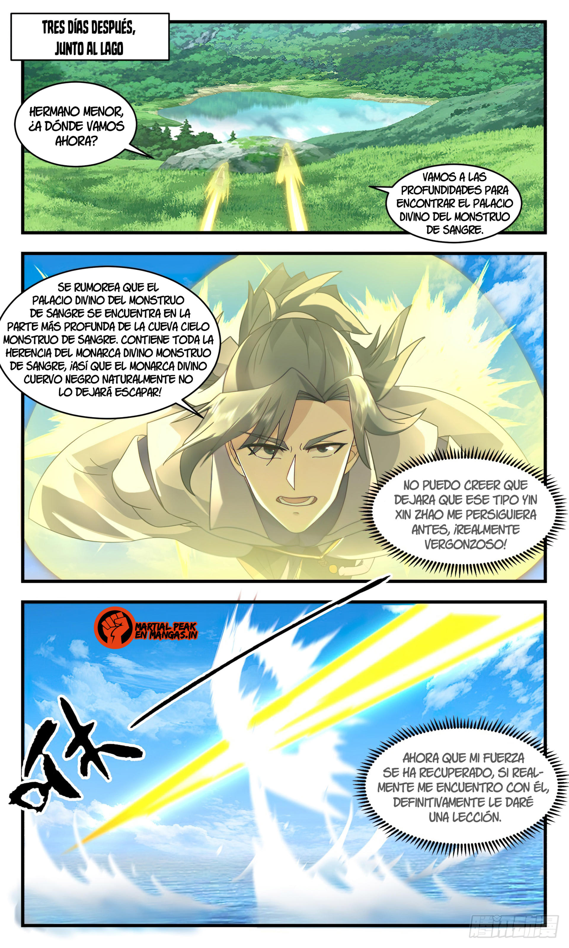 Martial Peak Capítulo 2746 - Página 4 en español