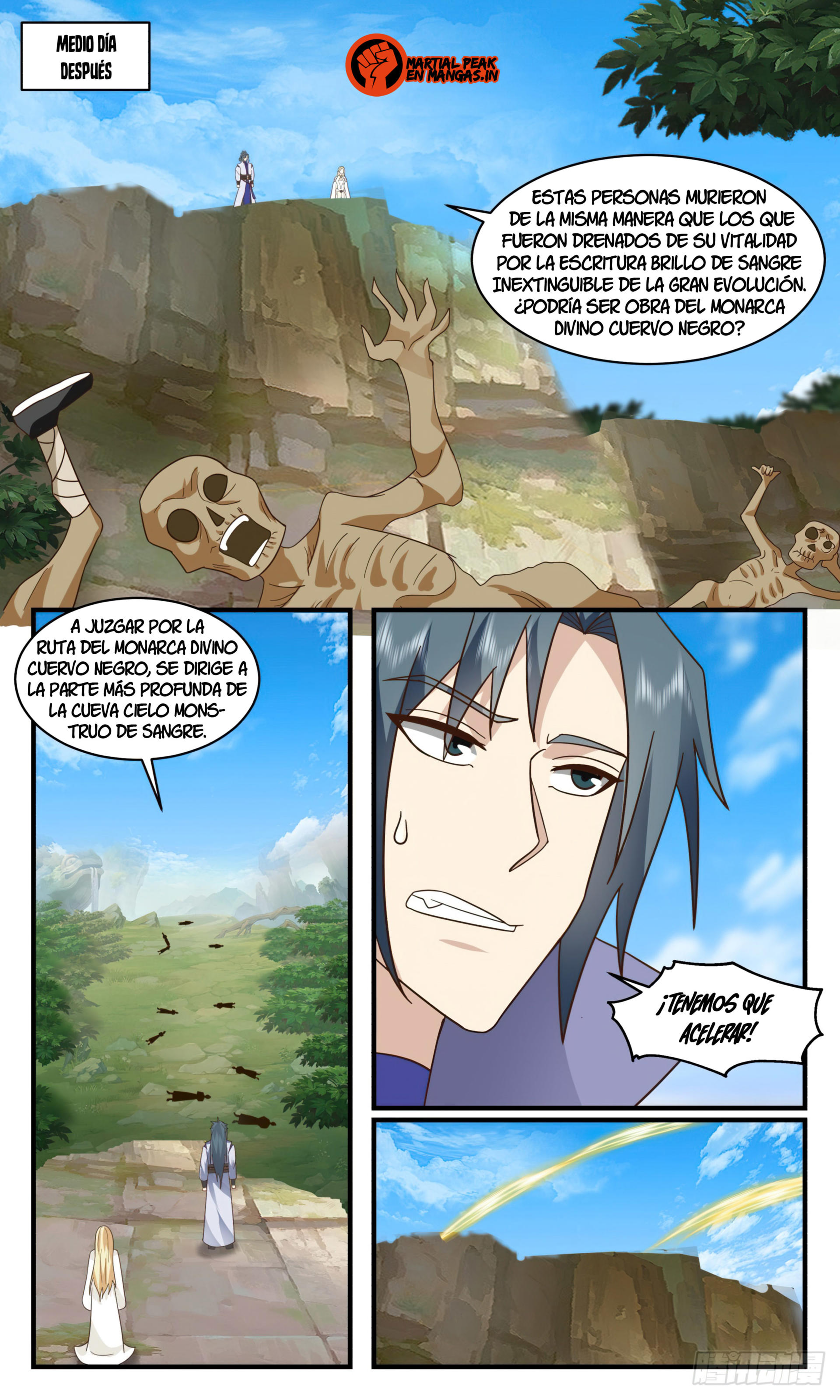Martial Peak Capítulo 2746 - Página 5 en español