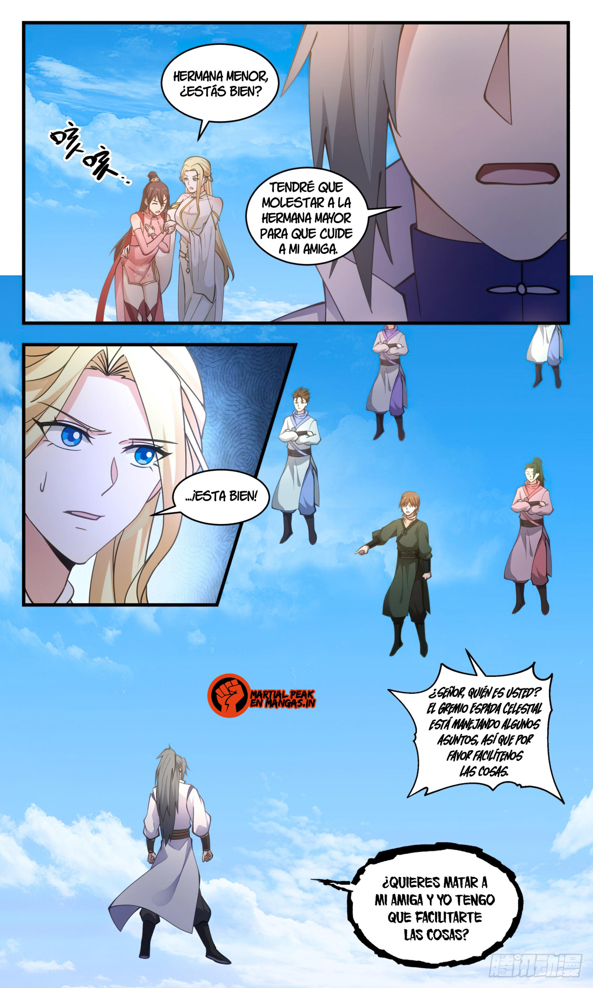Martial Peak Capítulo 2746 - Página 8 en español