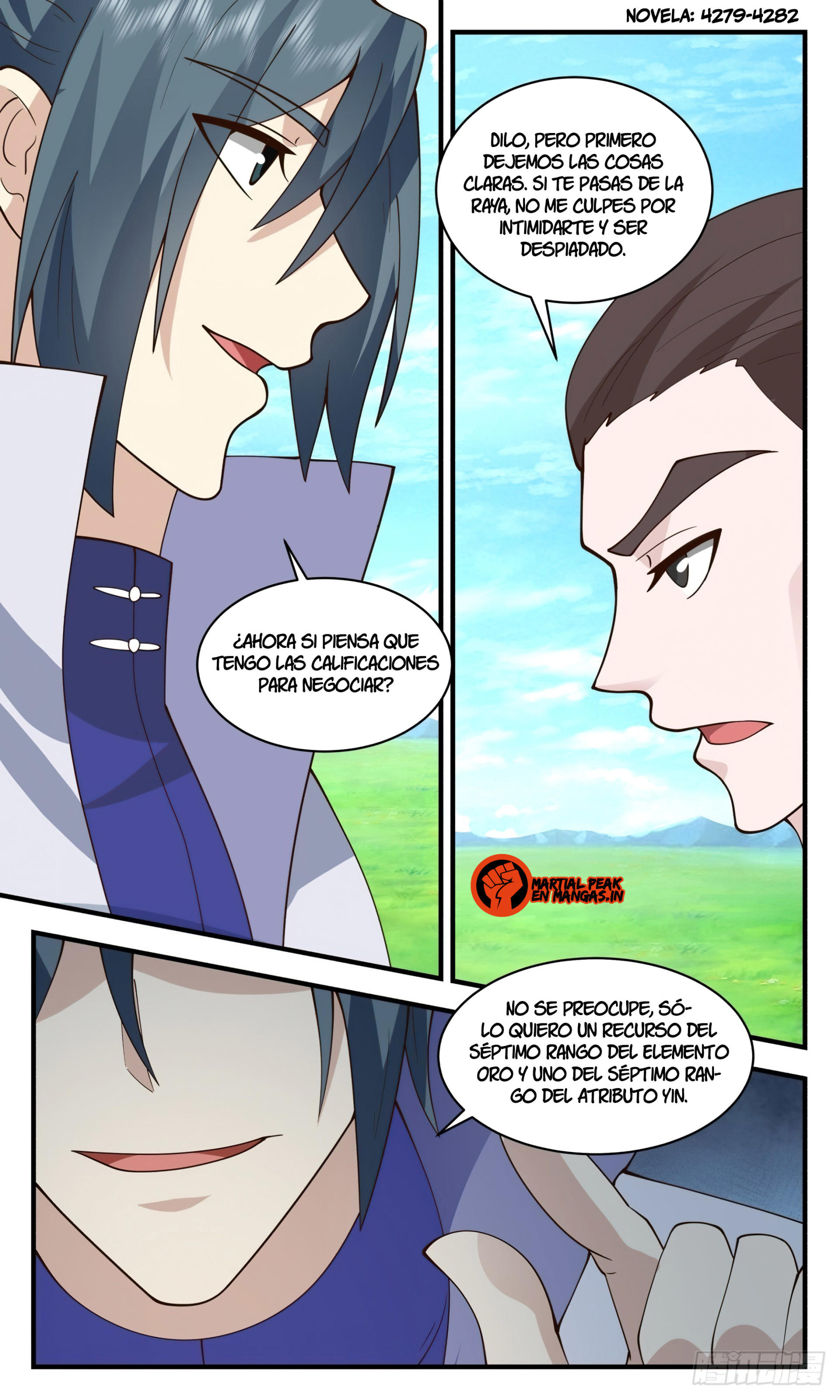 Martial Peak Capítulo 2748 - Página 13 en español