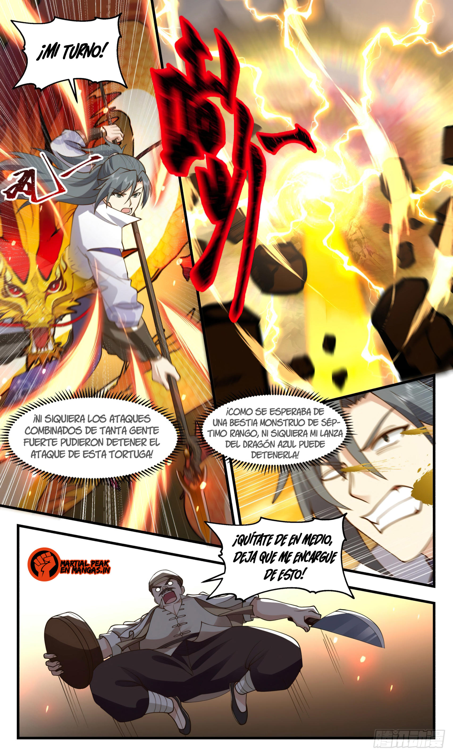 Martial Peak Capítulo 2749 - Página 11 en español