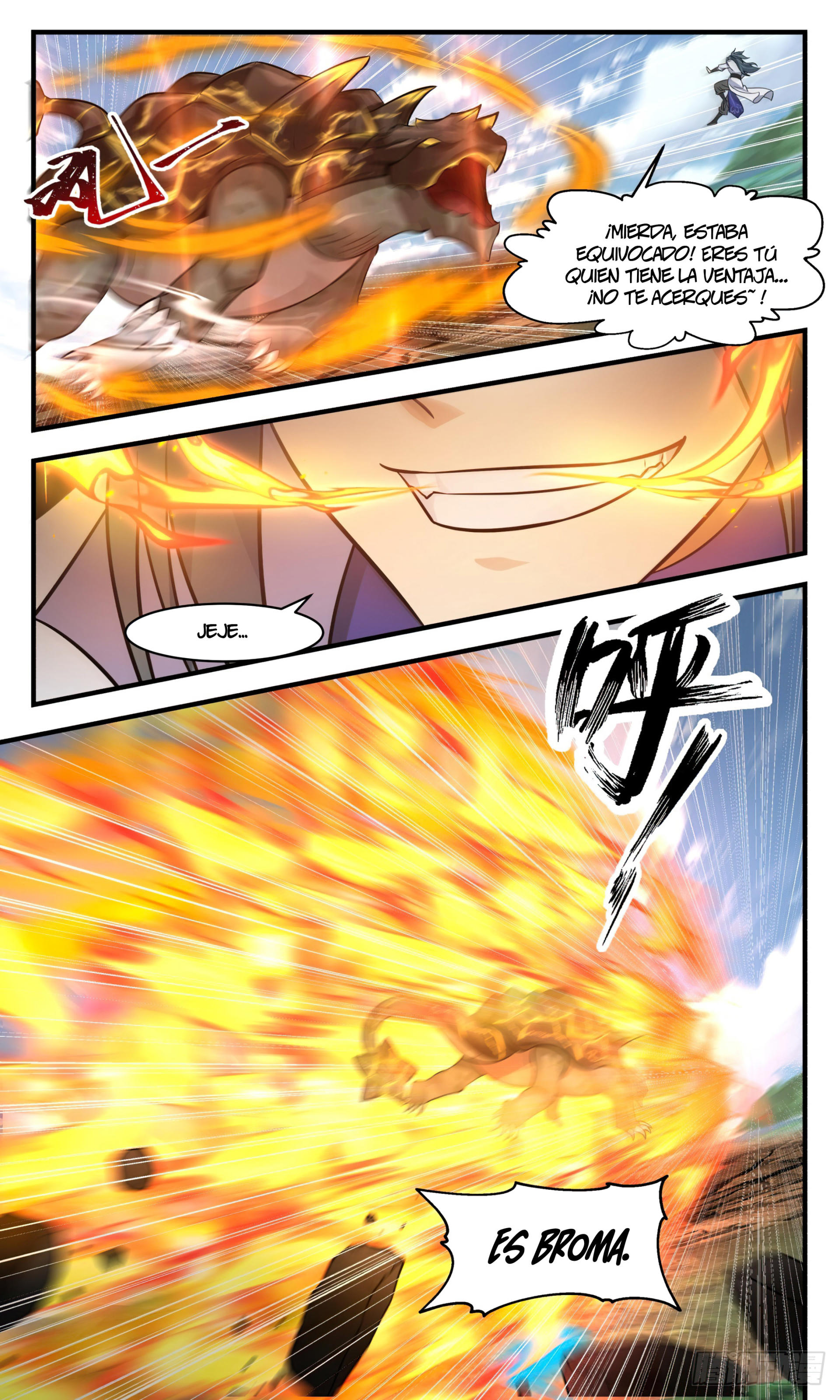 Martial Peak Capítulo 2749 - Página 8 en español