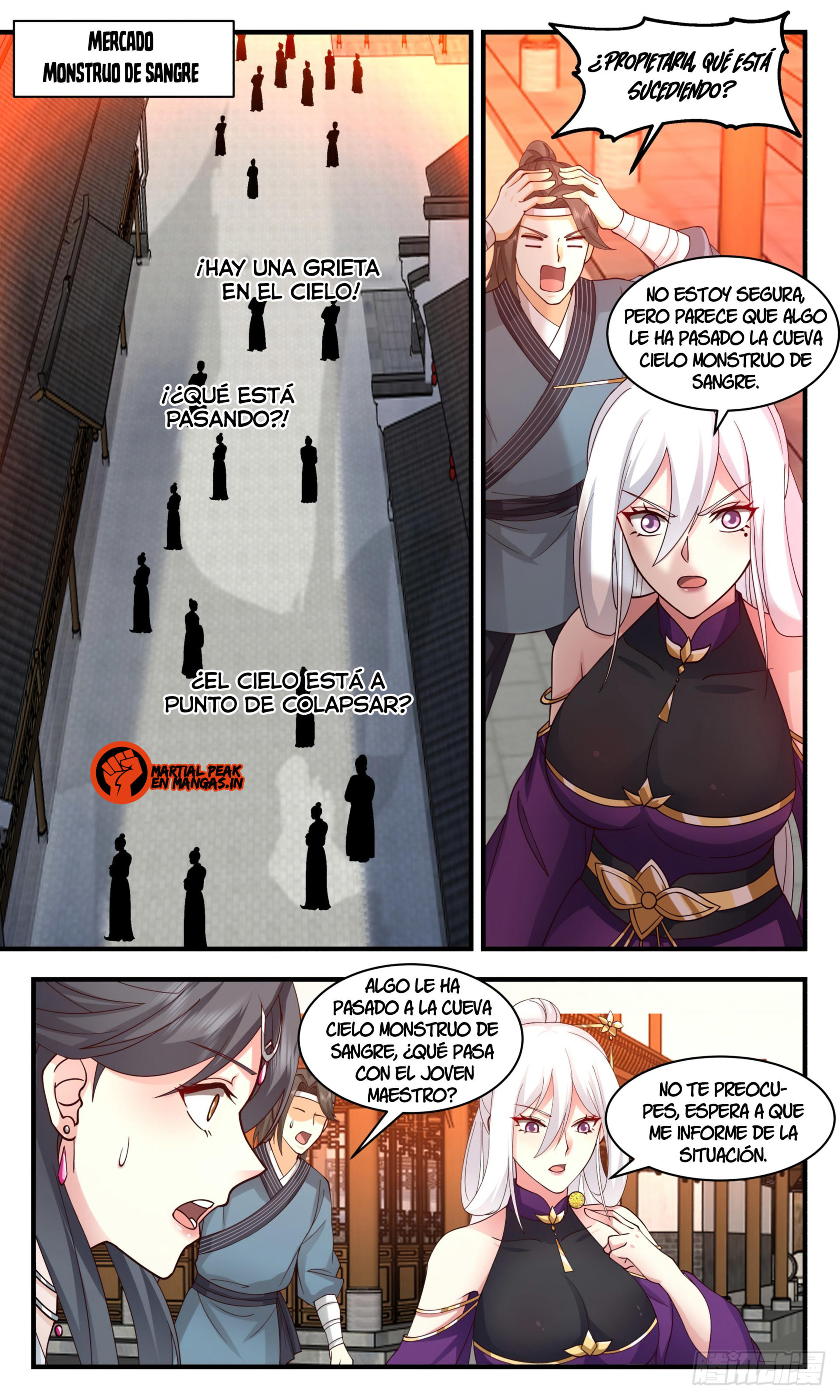 Martial Peak Capítulo 2753 - Página 11 en español