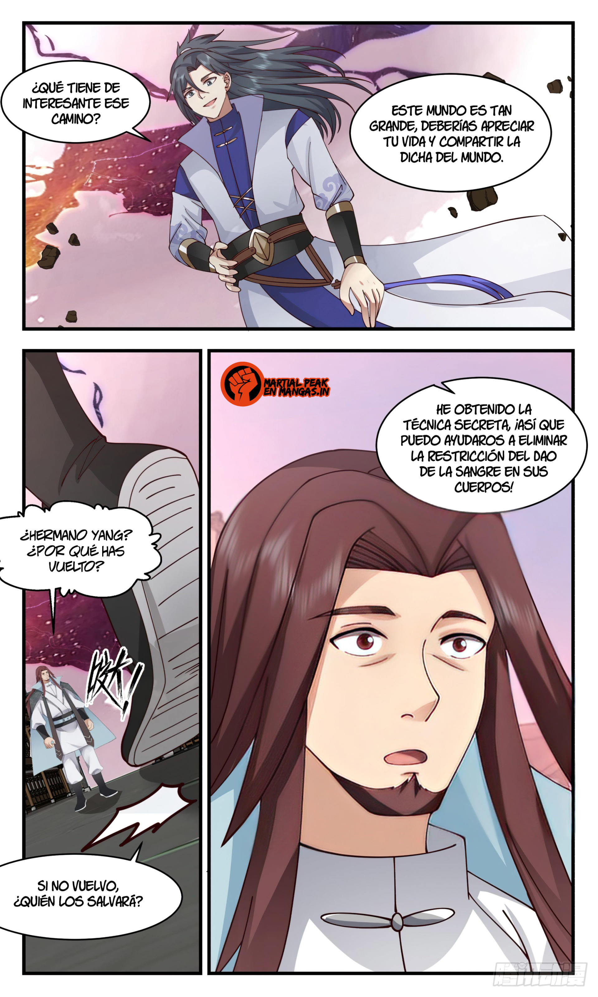 Martial Peak Capítulo 2754 - Página 5 en español