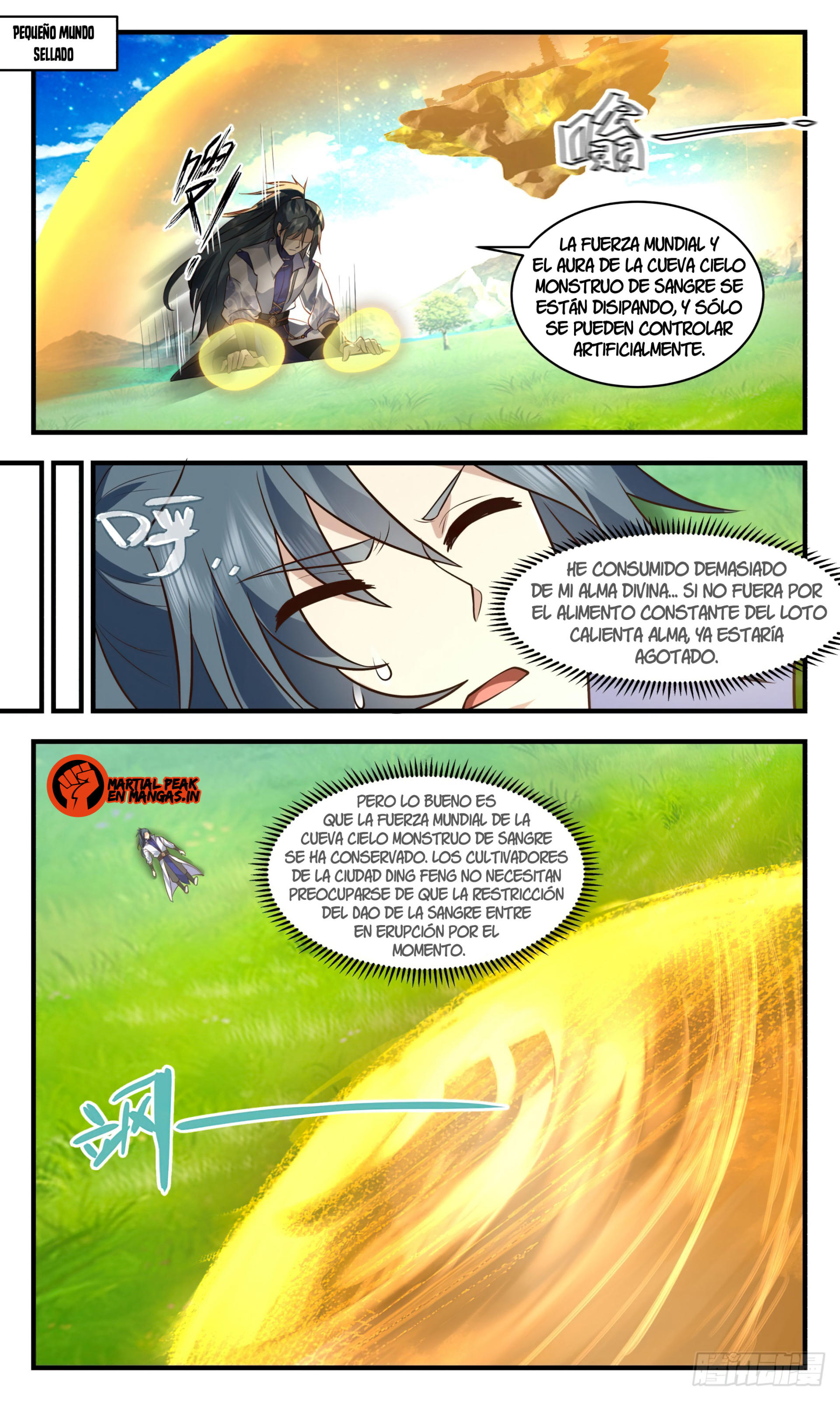 Martial Peak Capítulo 2754 - Página 8 en español