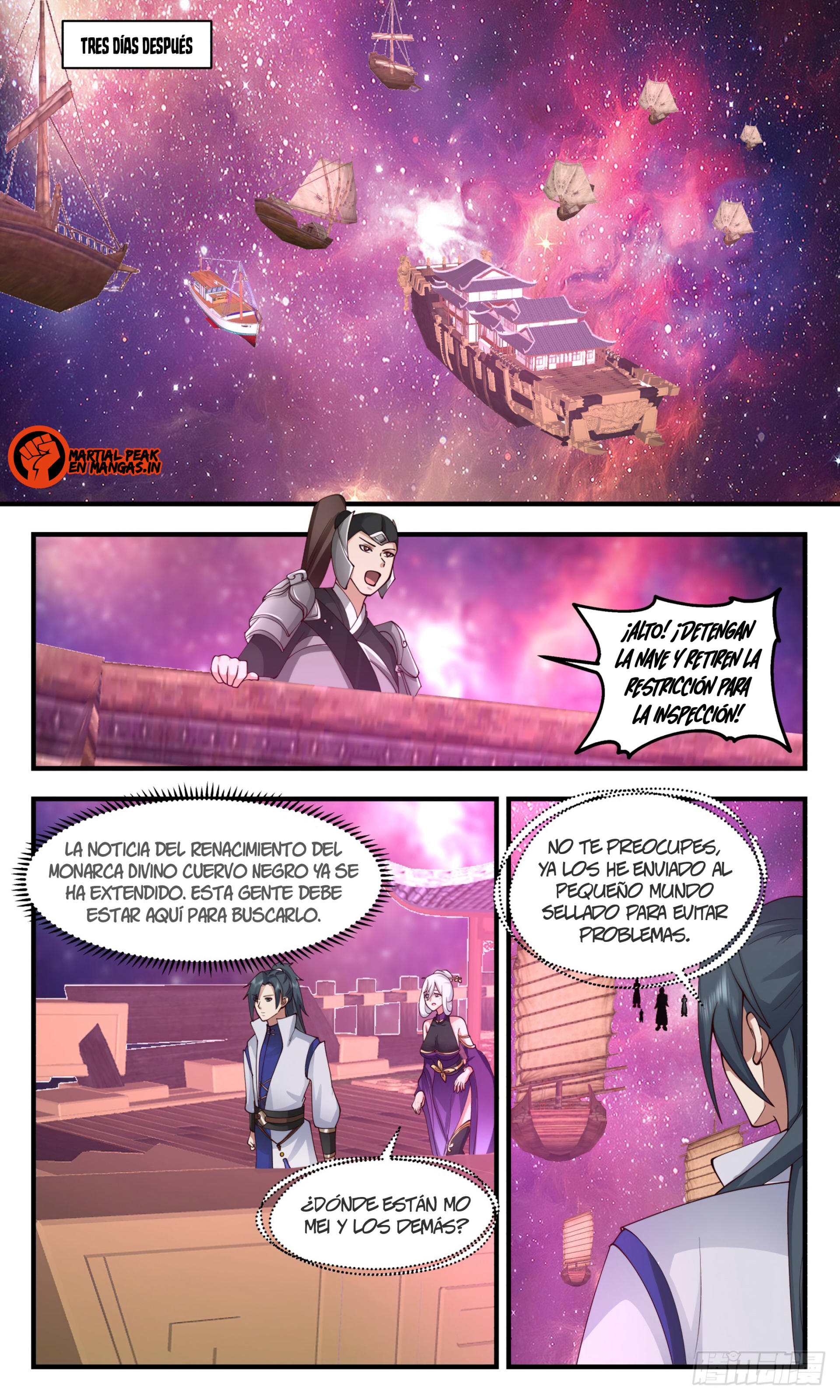 Martial Peak Capítulo 2756 - Página 11 en español