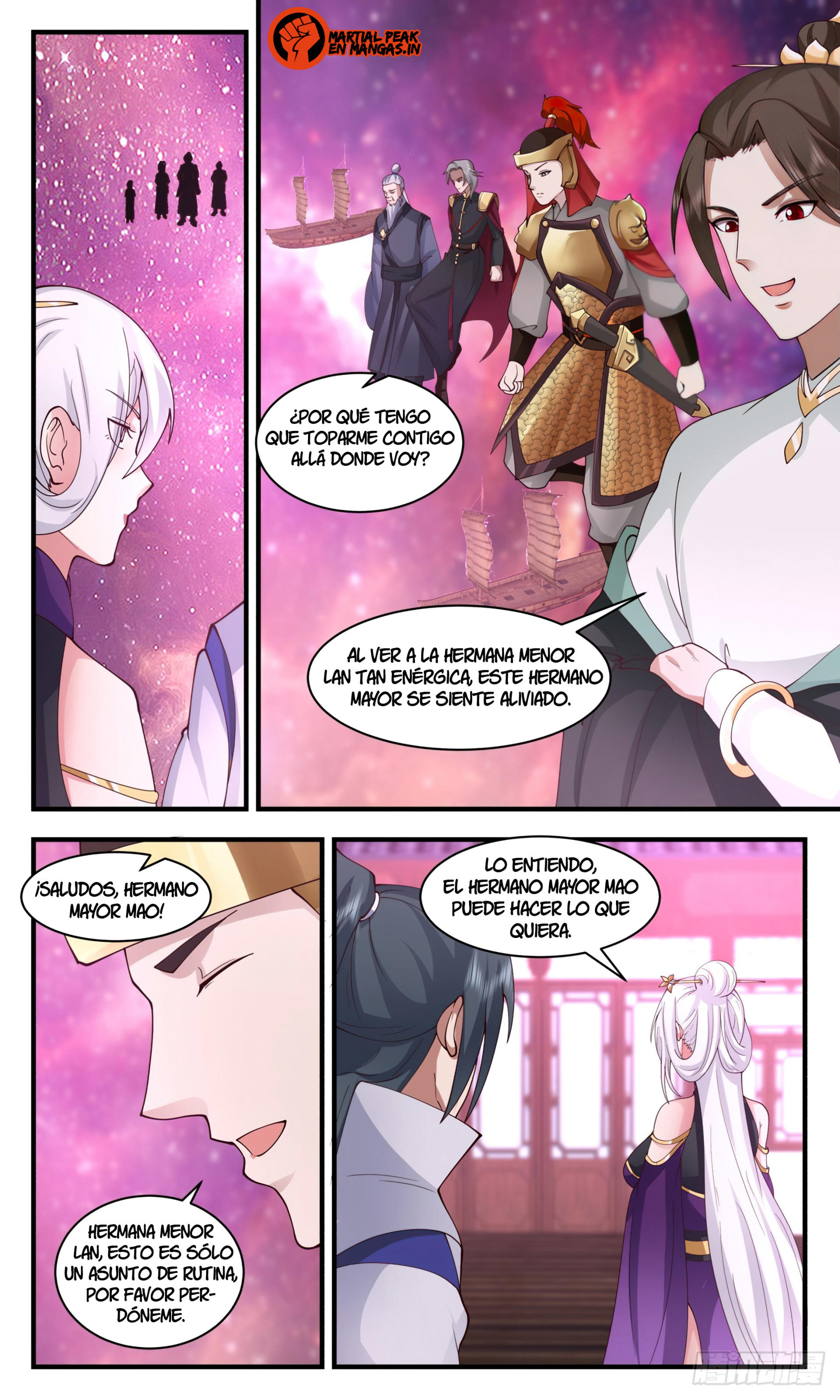 Martial Peak Capítulo 2756 - Página 12 en español