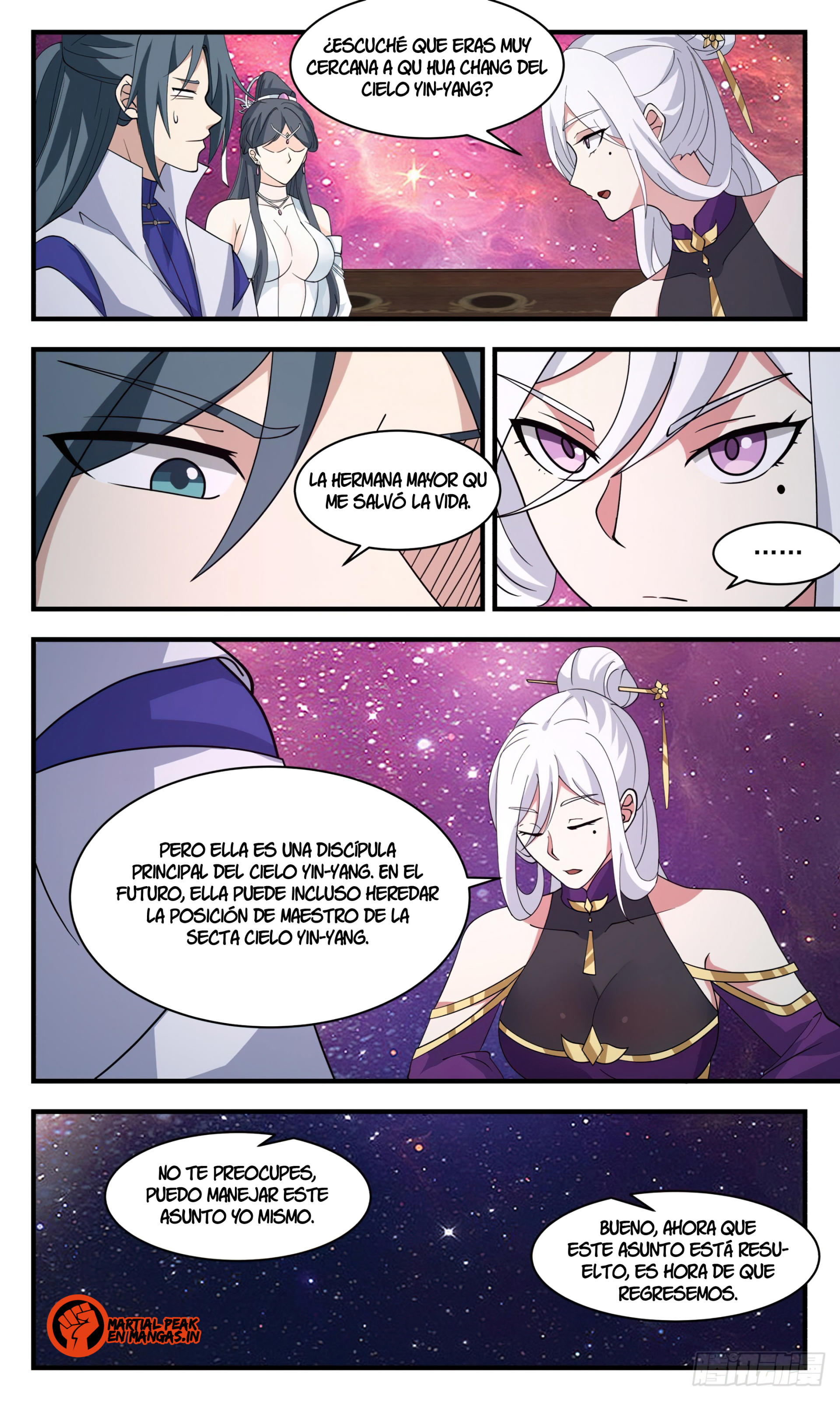 Martial Peak Capítulo 2756 - Página 5 en español