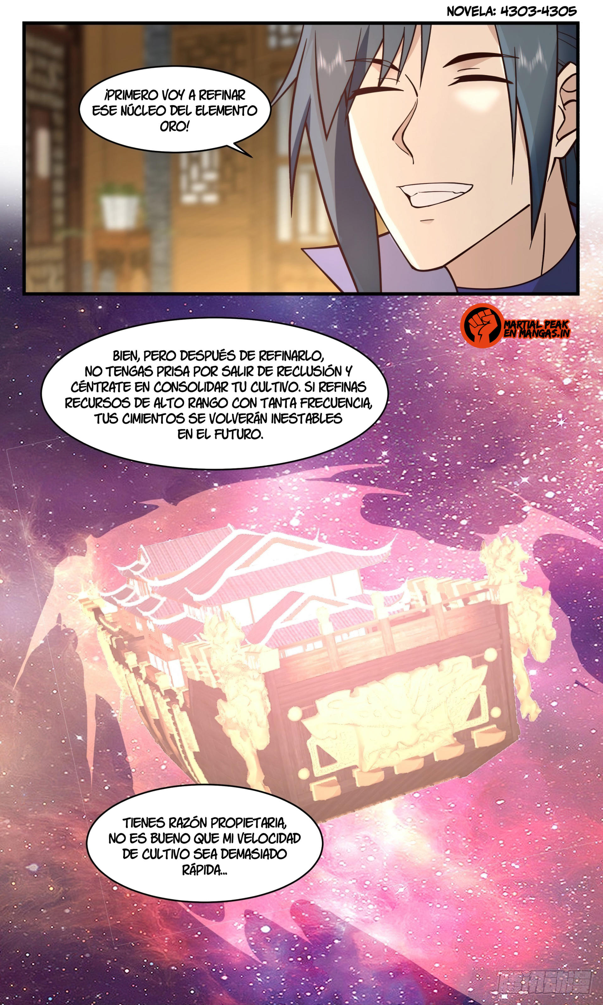 Martial Peak Capítulo 2757 - Página 13 en español