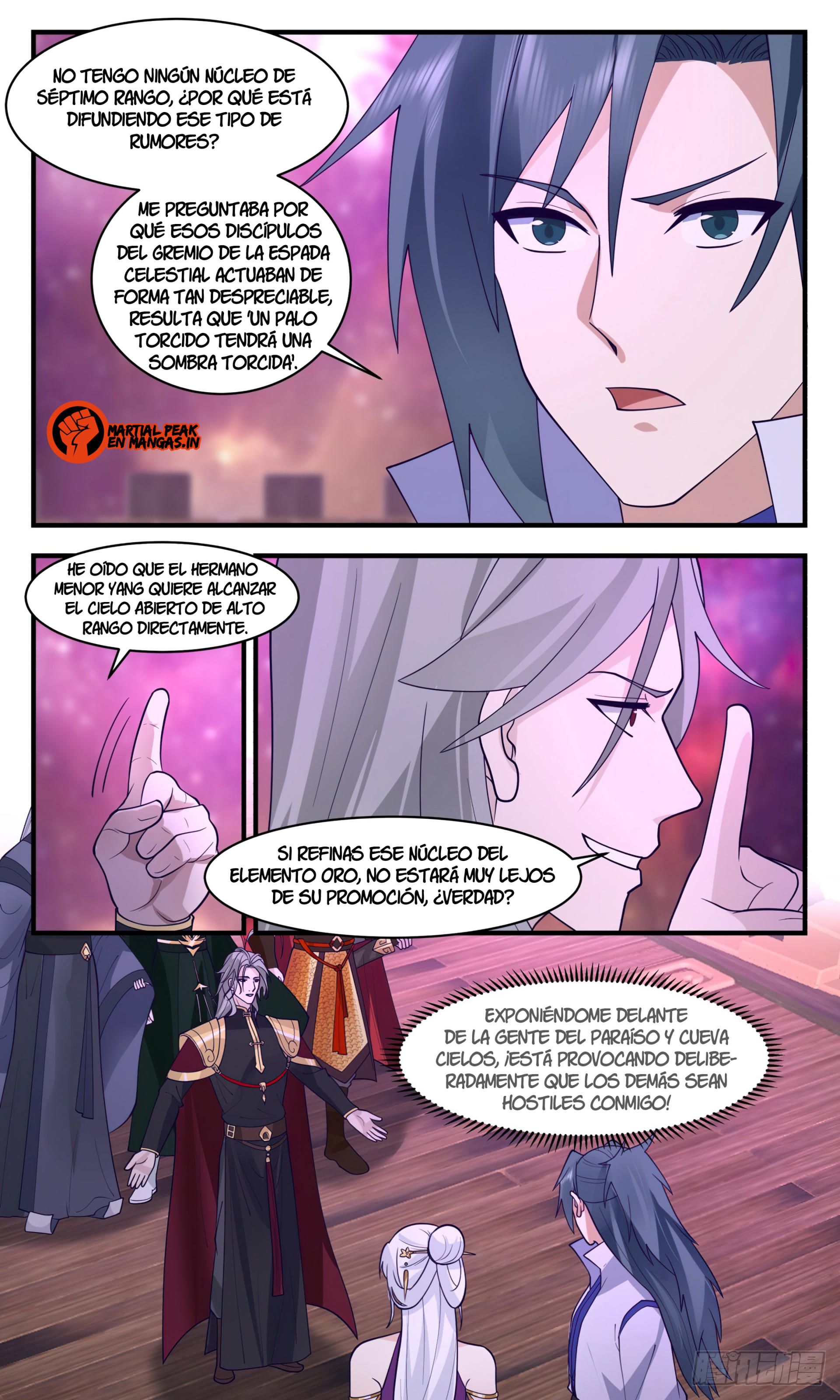Martial Peak Capítulo 2757 - Página 4 en español