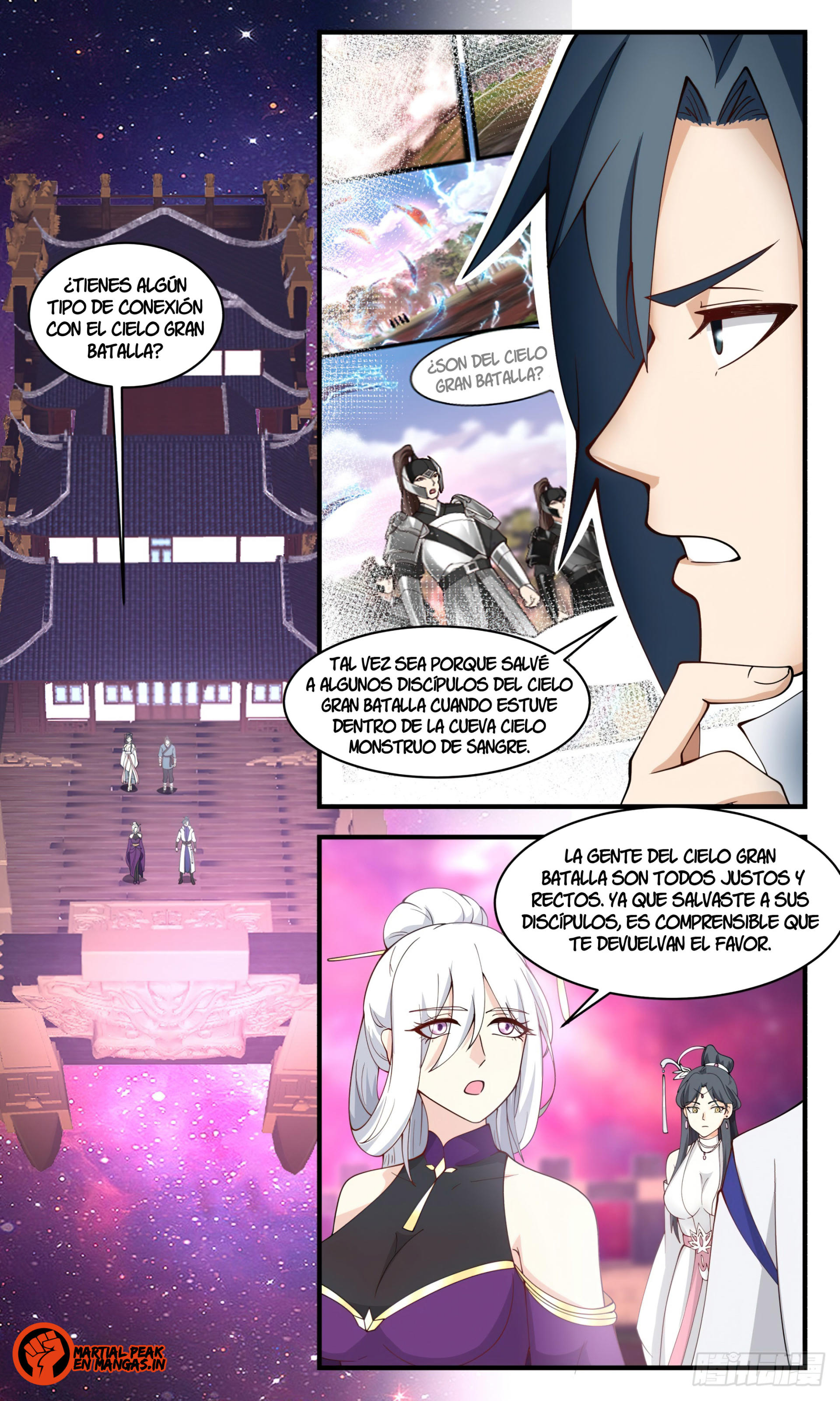Martial Peak Capítulo 2757 - Página 8 en español