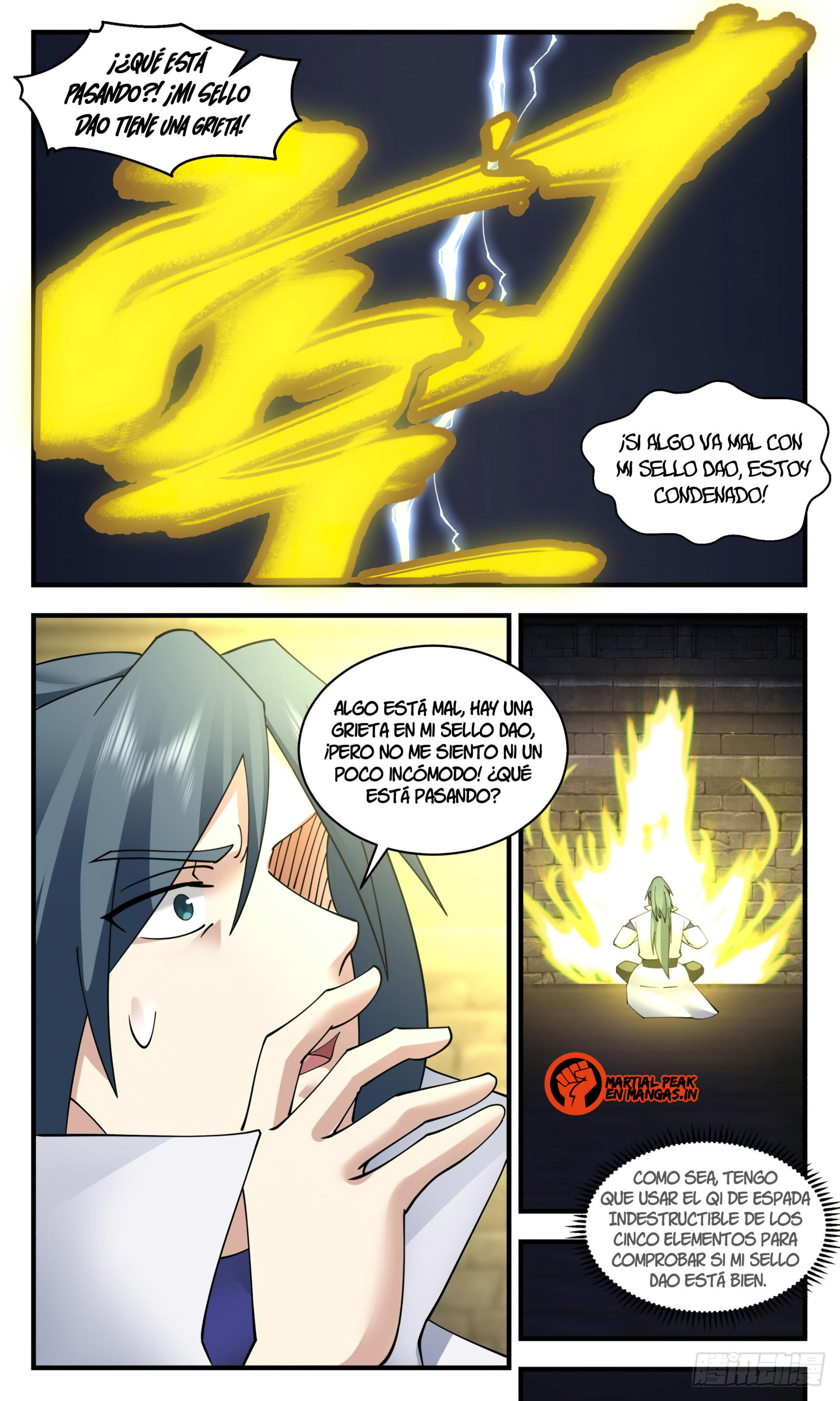 Martial Peak Capítulo 2759 - Página 12 en español