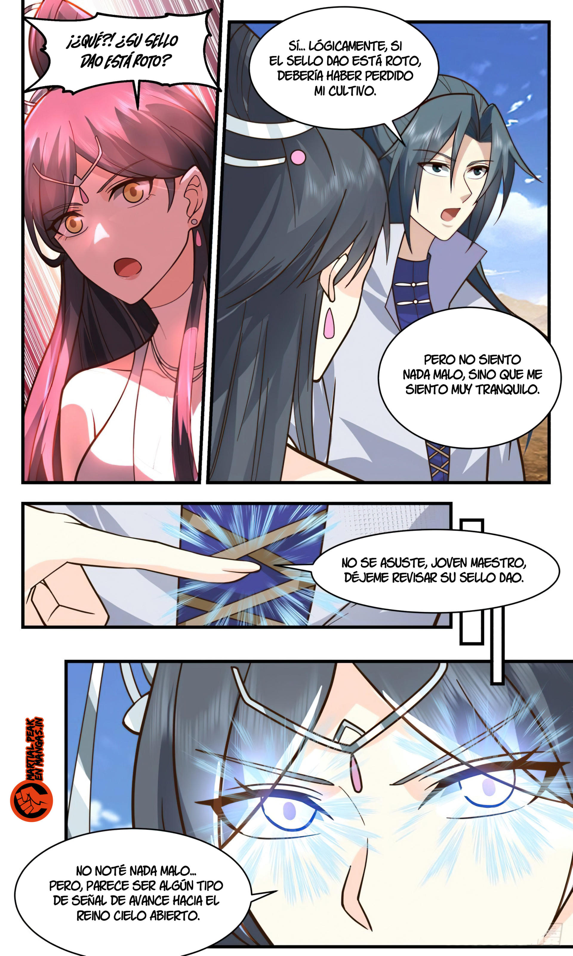Martial Peak Capítulo 2760 - Página 4 en español
