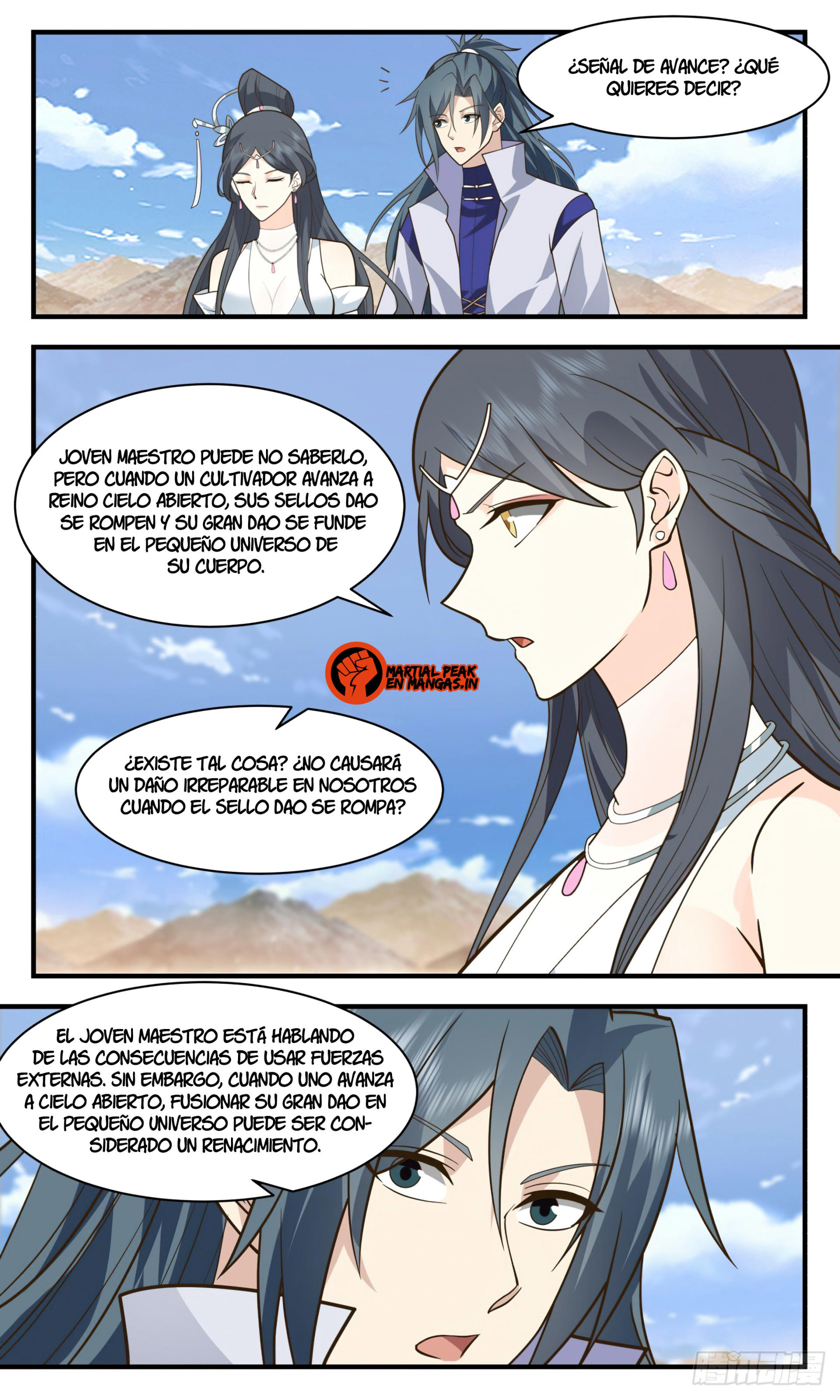 Martial Peak Capítulo 2760 - Página 5 en español