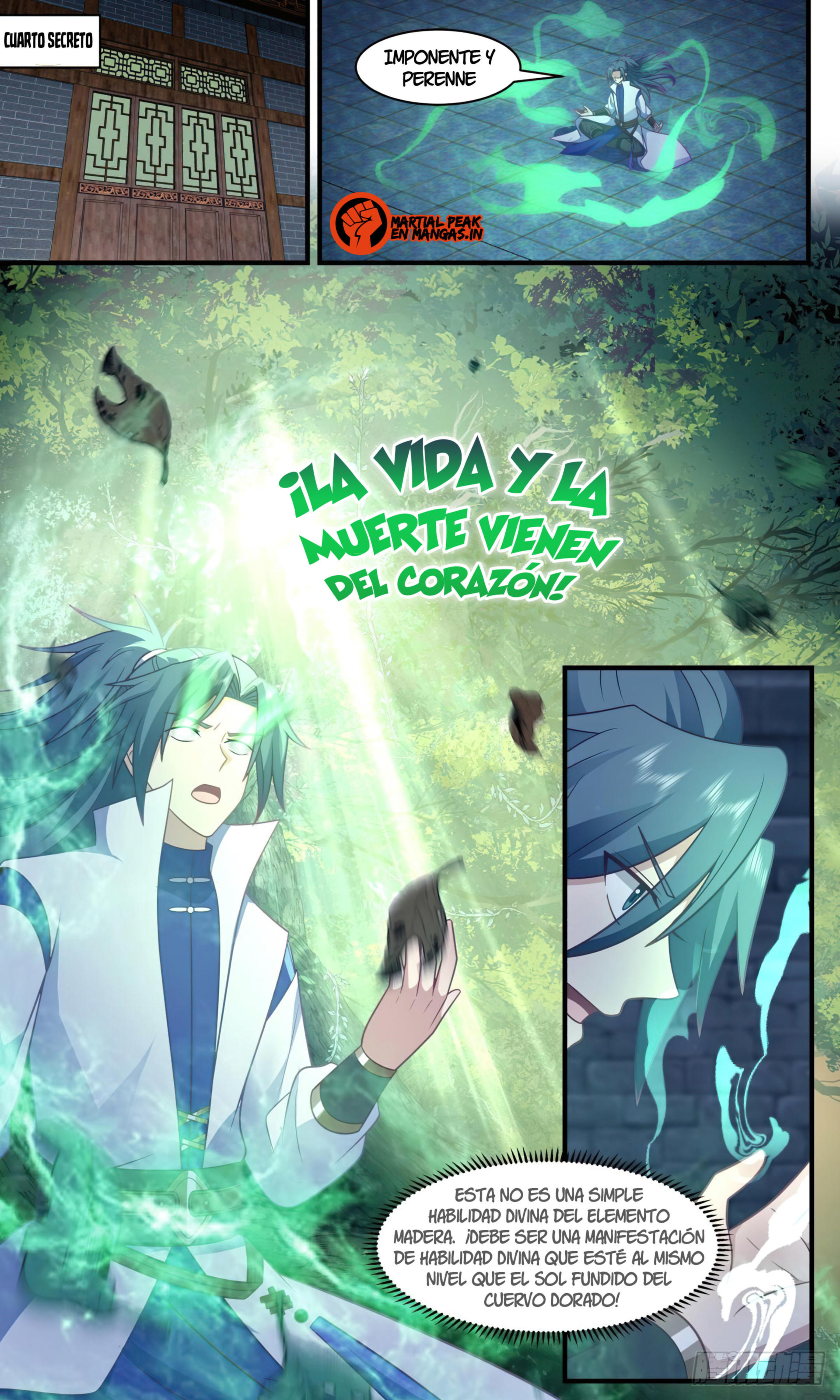 Martial Peak Capítulo 2760 - Página 8 en español