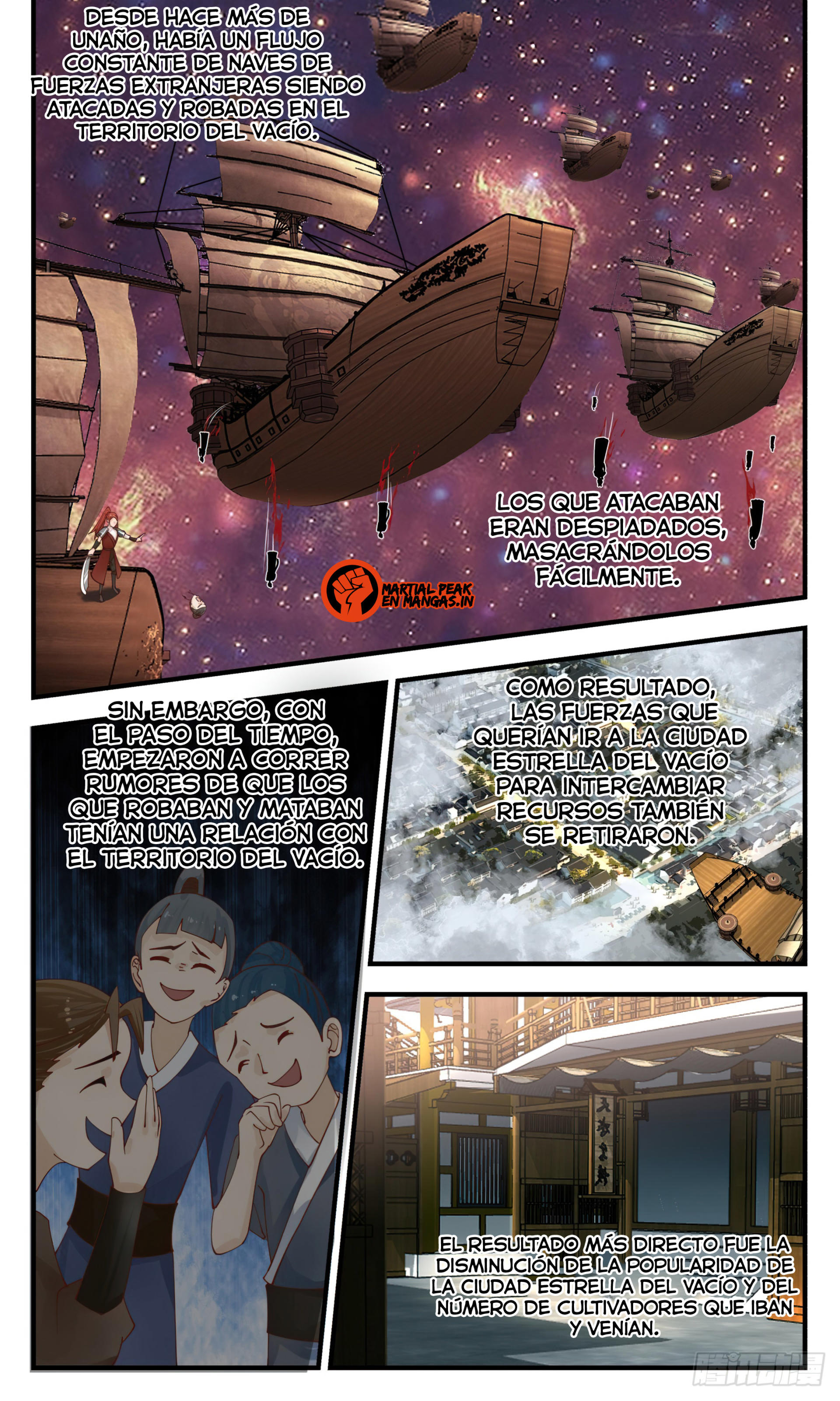 Martial Peak Capítulo 2761 - Página 3 en español