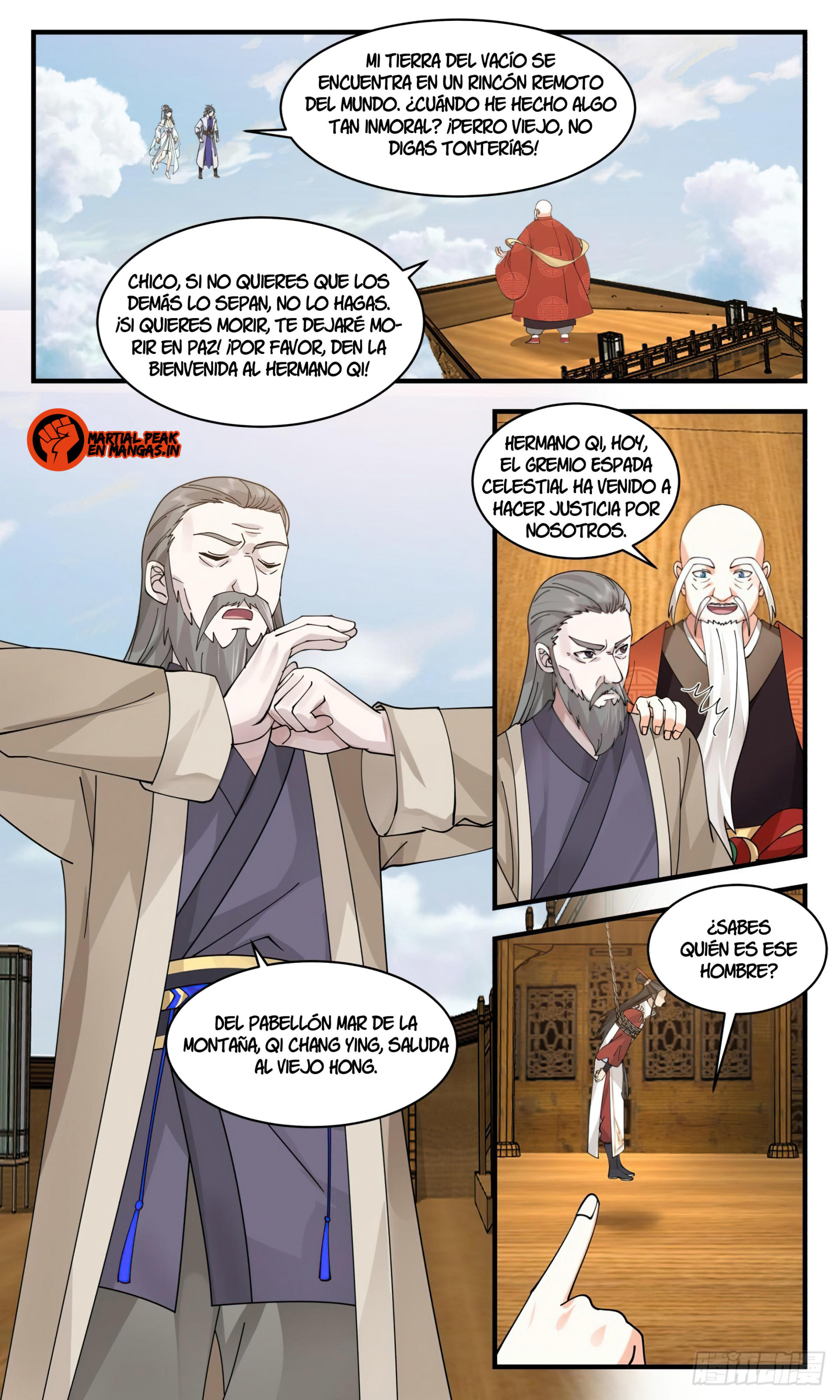 Martial Peak Capítulo 2762 - Página 3 en español
