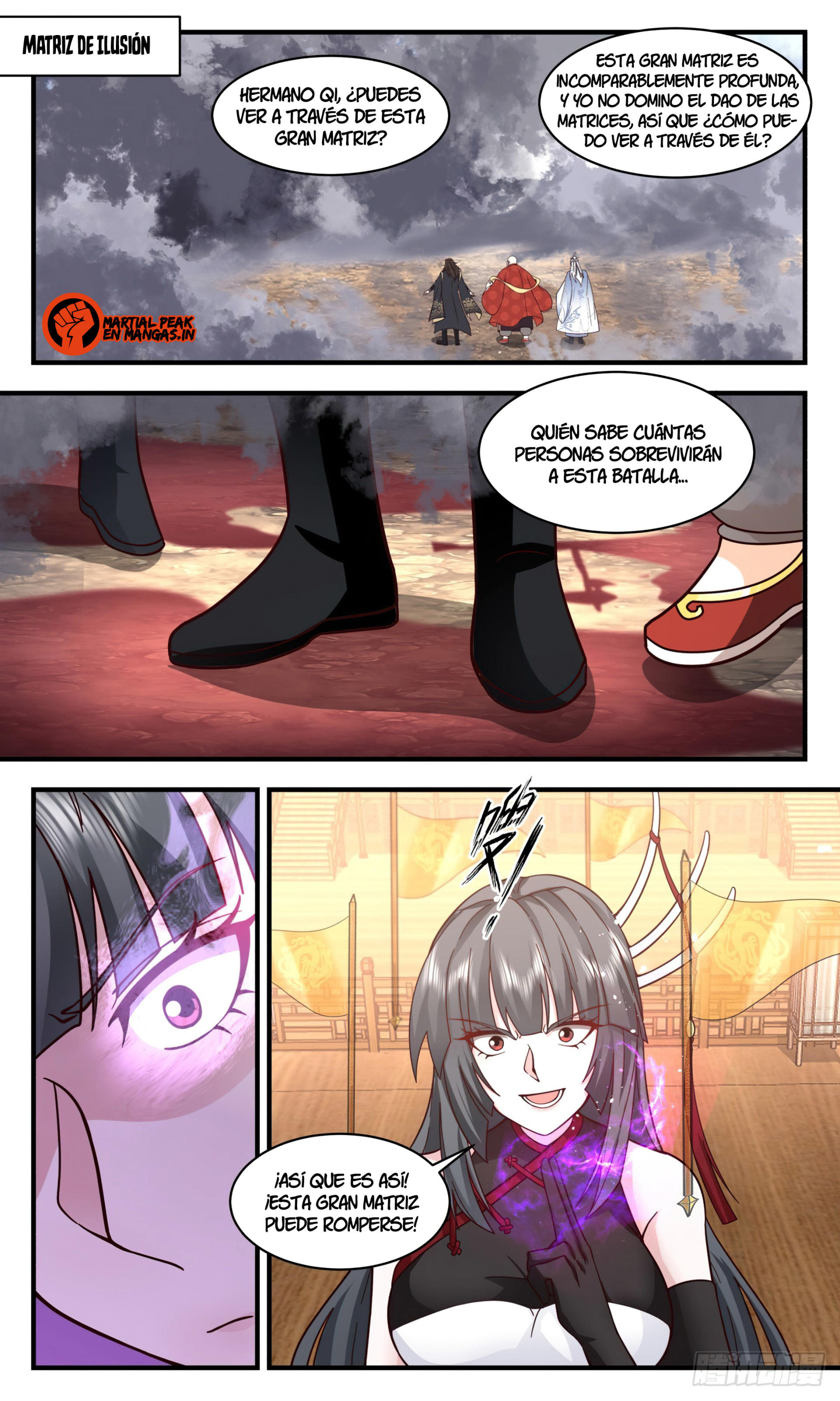 Martial Peak Capítulo 2763 - Página 11 en español